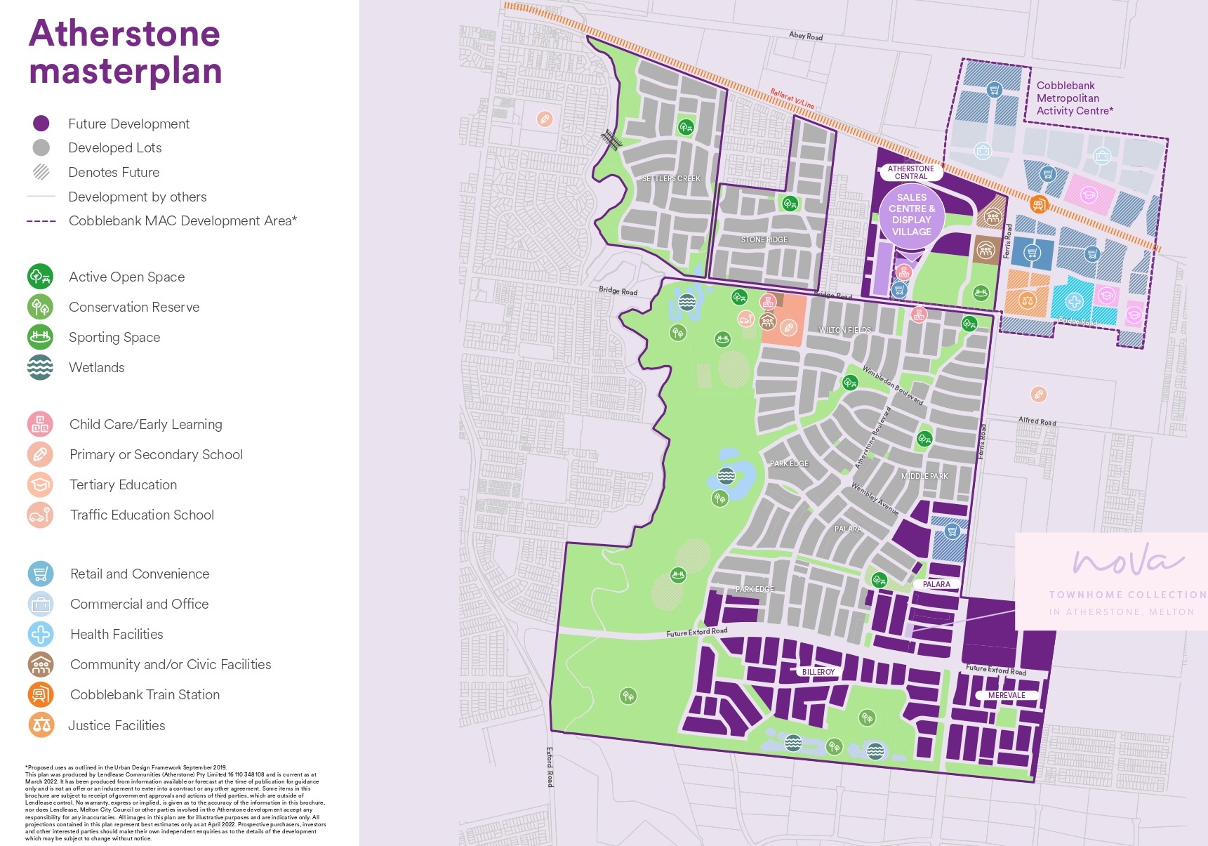Nova Townhomes at Atherstone - Strathtulloh Location Map