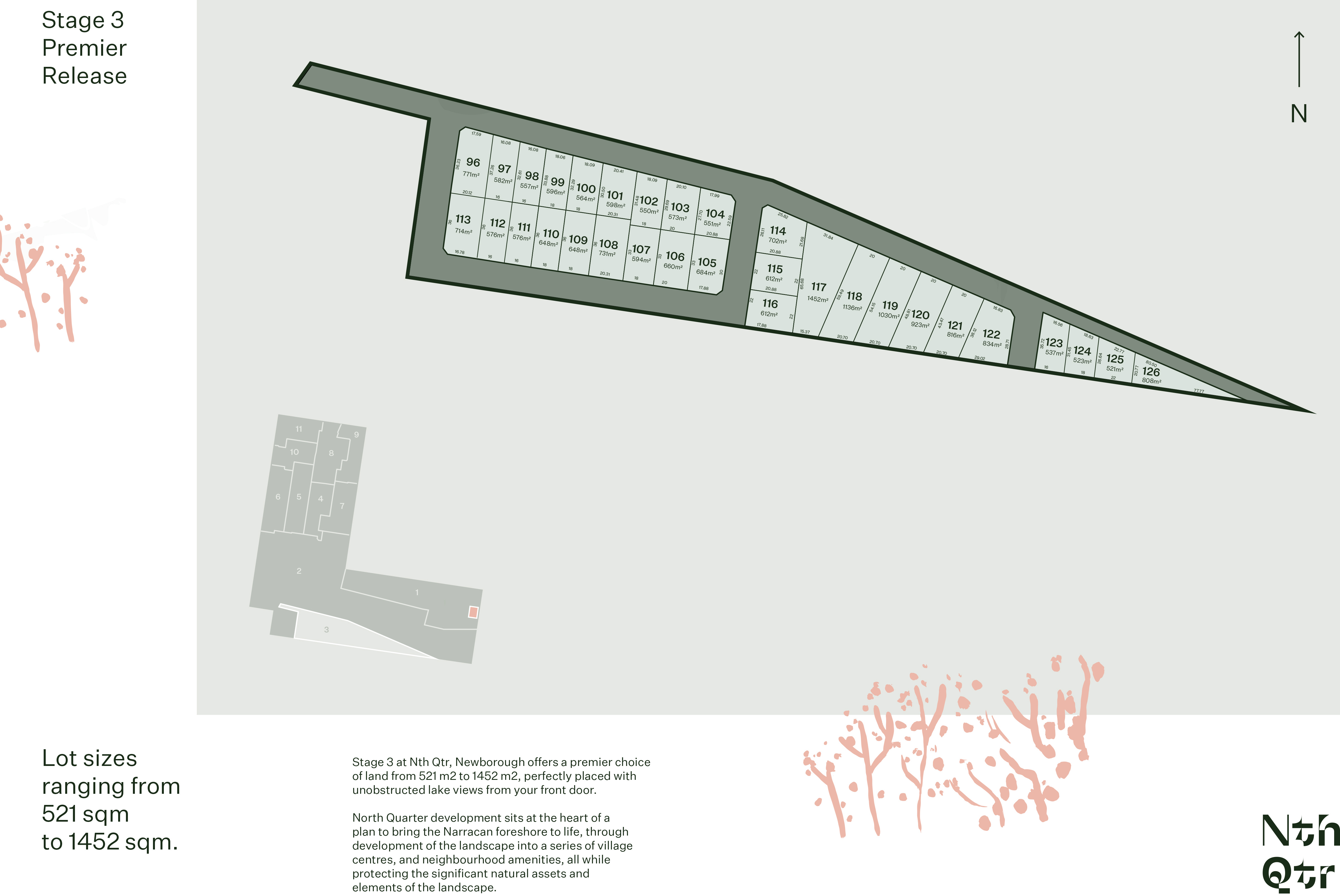 Nth Qtr Estate - Newborough Release Map