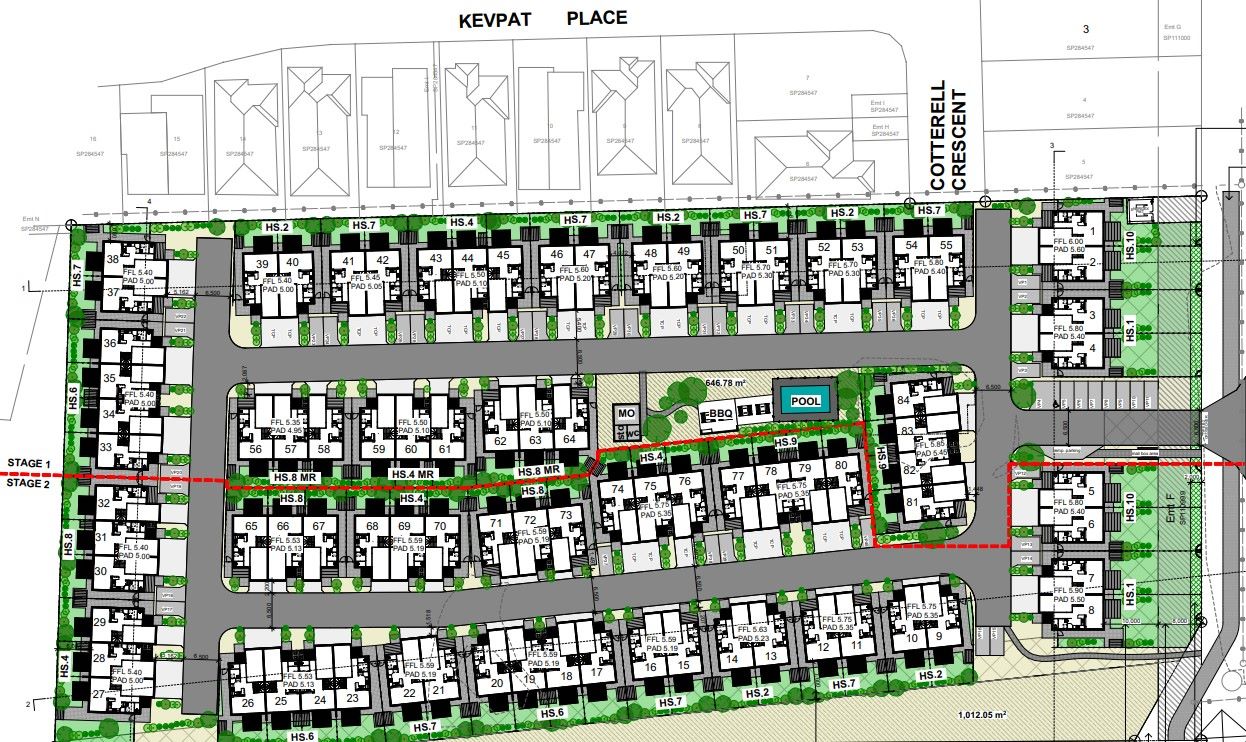 Nudgee Square Estate Nudgee - Master Plan