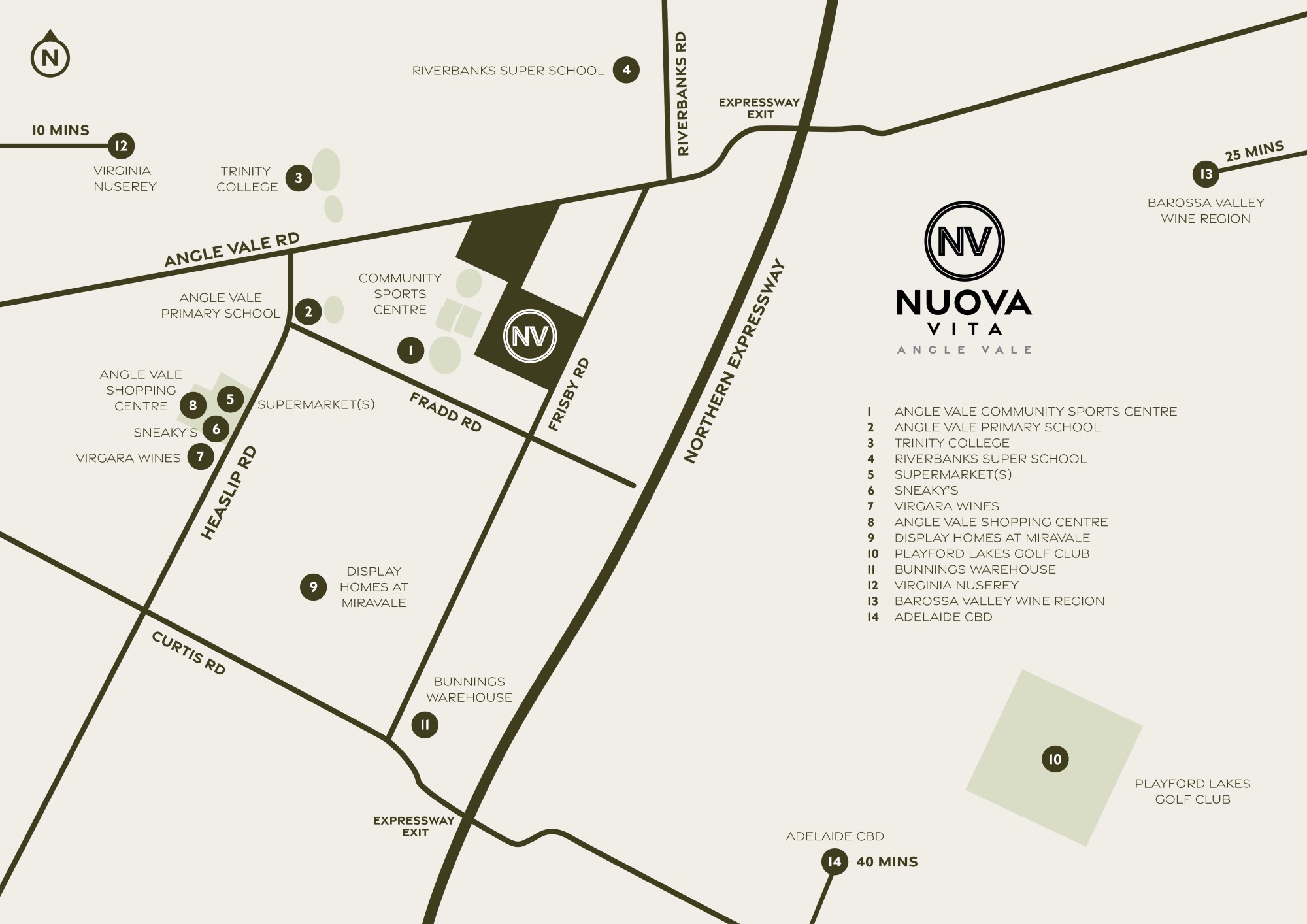 Nuova Vita Estate - Angle Vale Masterplan
