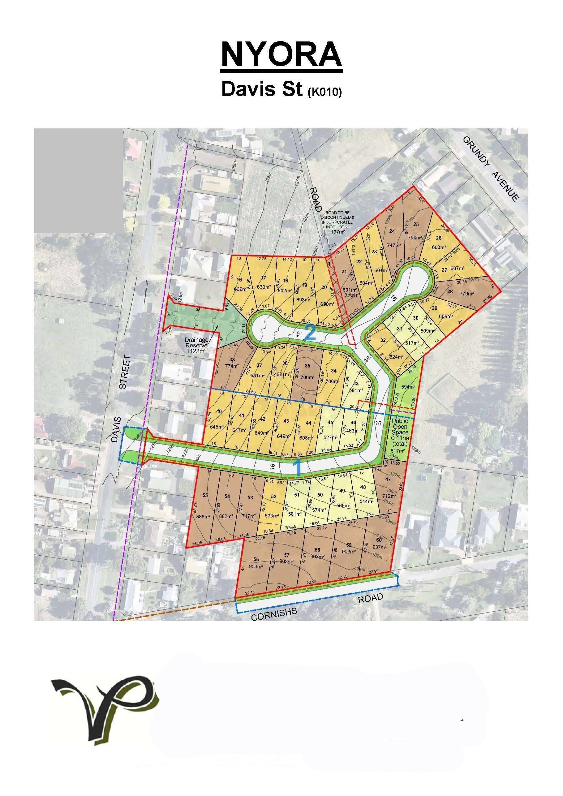 Nyora Heights Estate - Nyo Masterplan