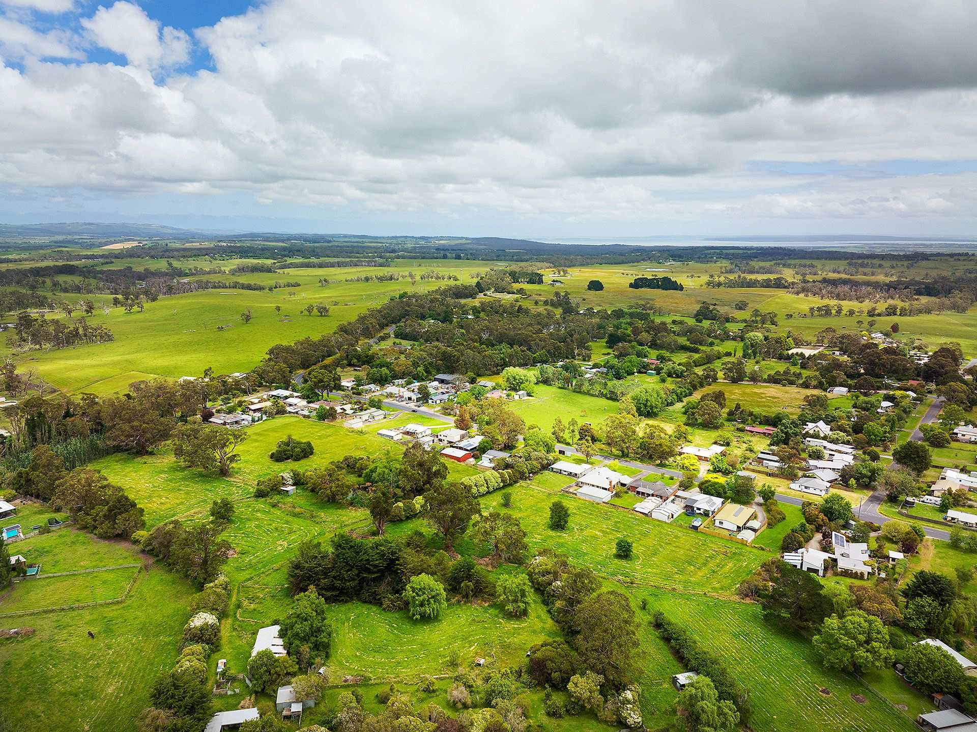 Nyora Heights Estate - Nyo Aerial