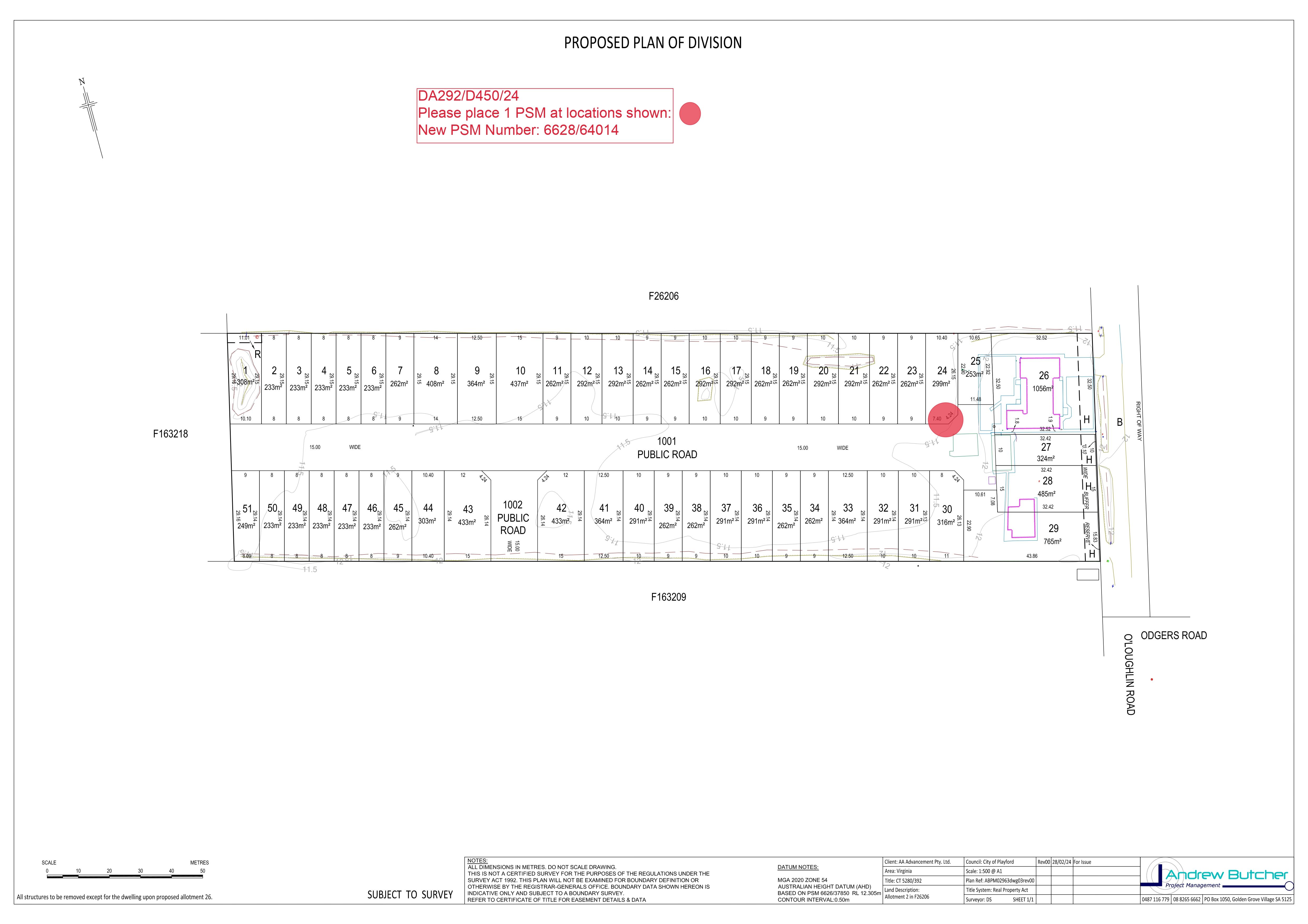 O-Loughlin Road - Virginia Masterplan