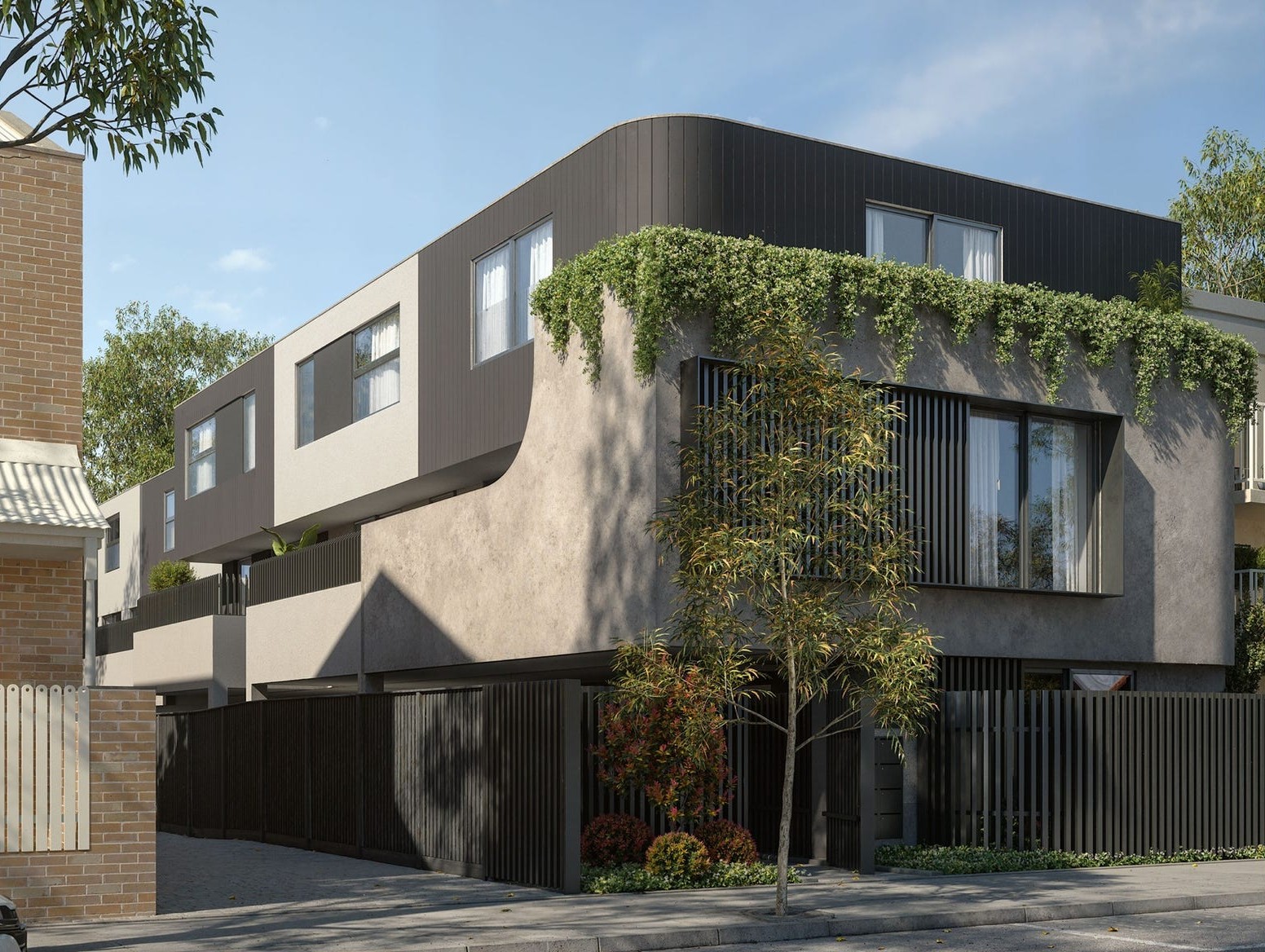 OTTO Townhomes - Carlton North Render