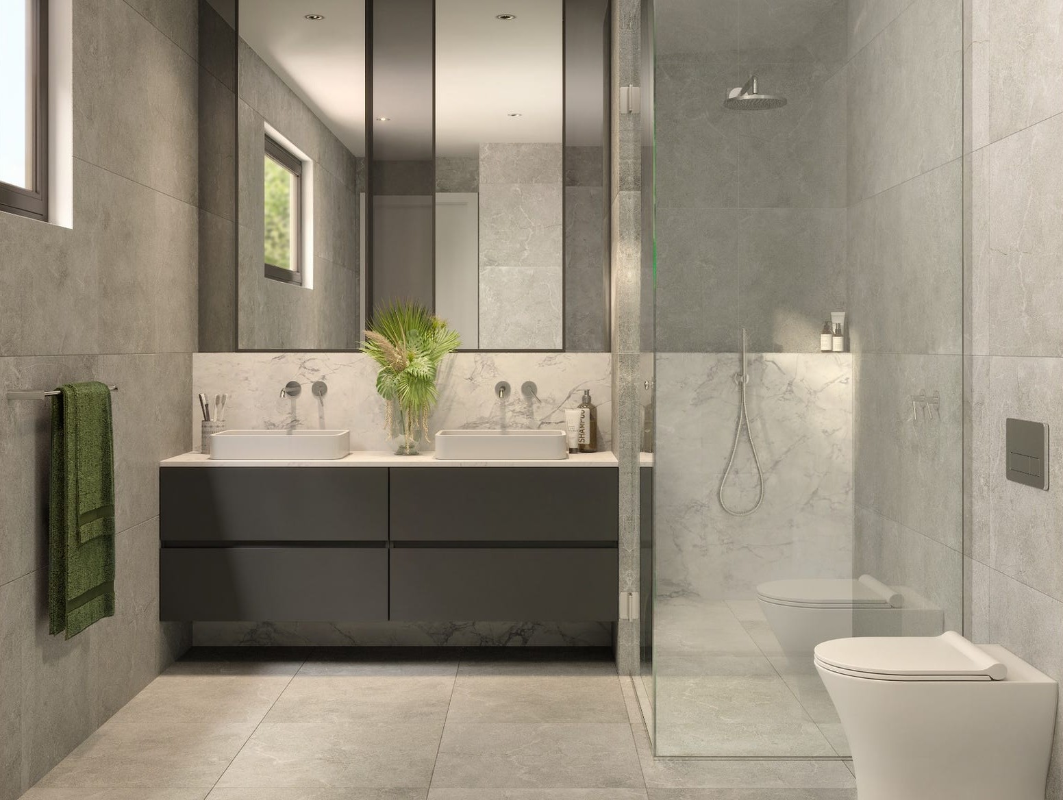 OTTO Townhomes - Carlton North Bathroom