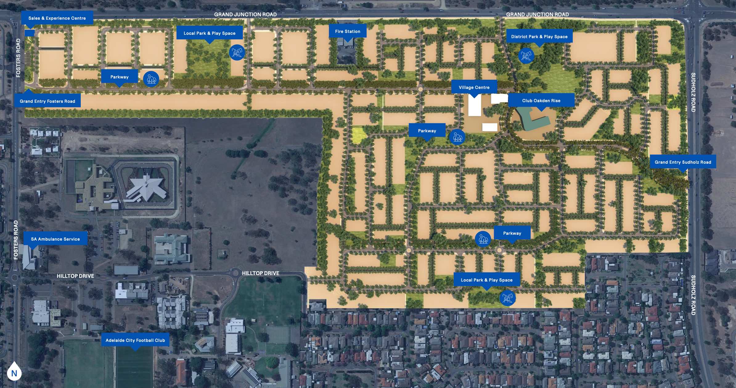 Oakden Rise Estate - Oakden Masterplan