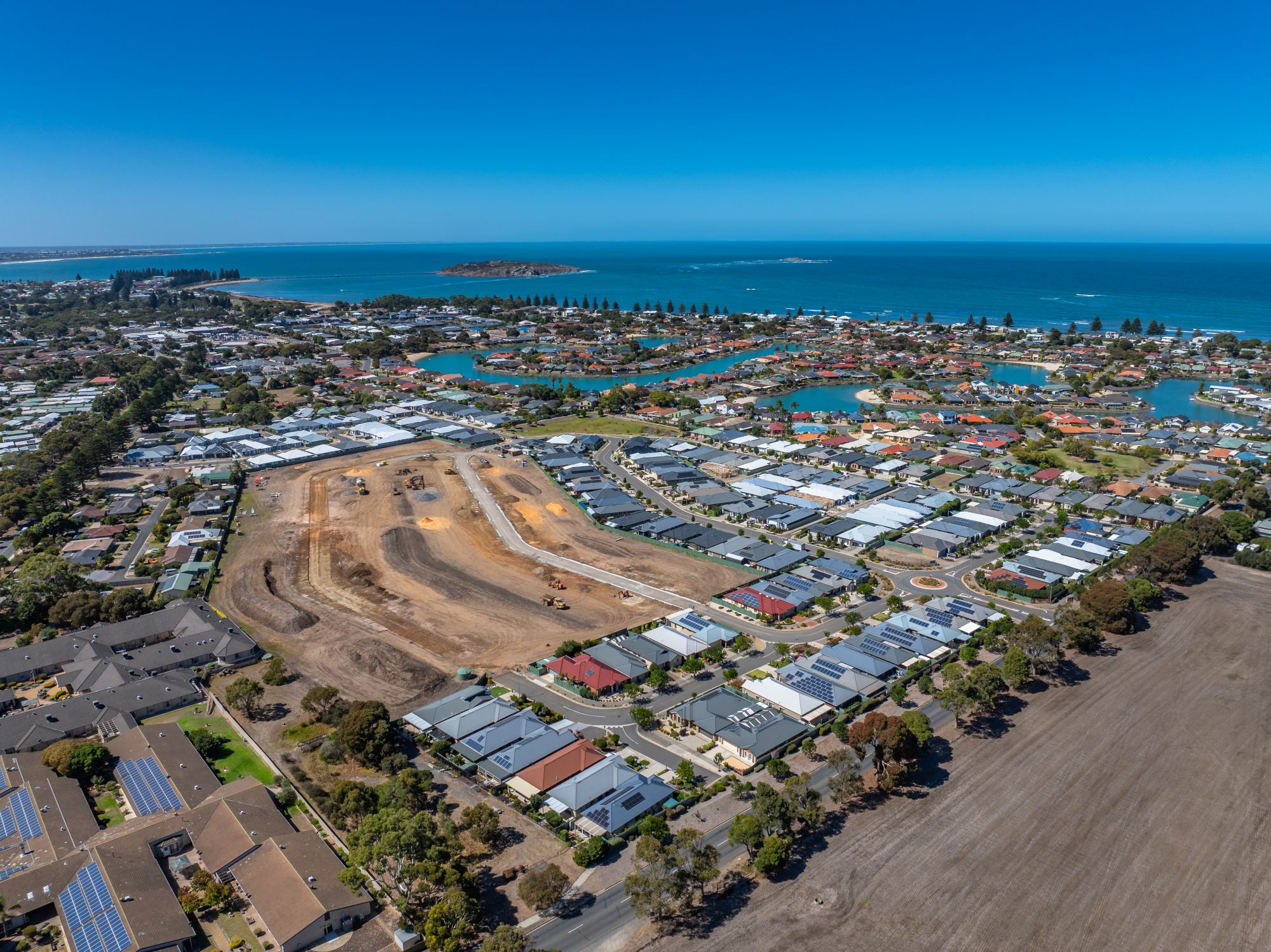 Oakford Estate - Encounter Bay Aerial