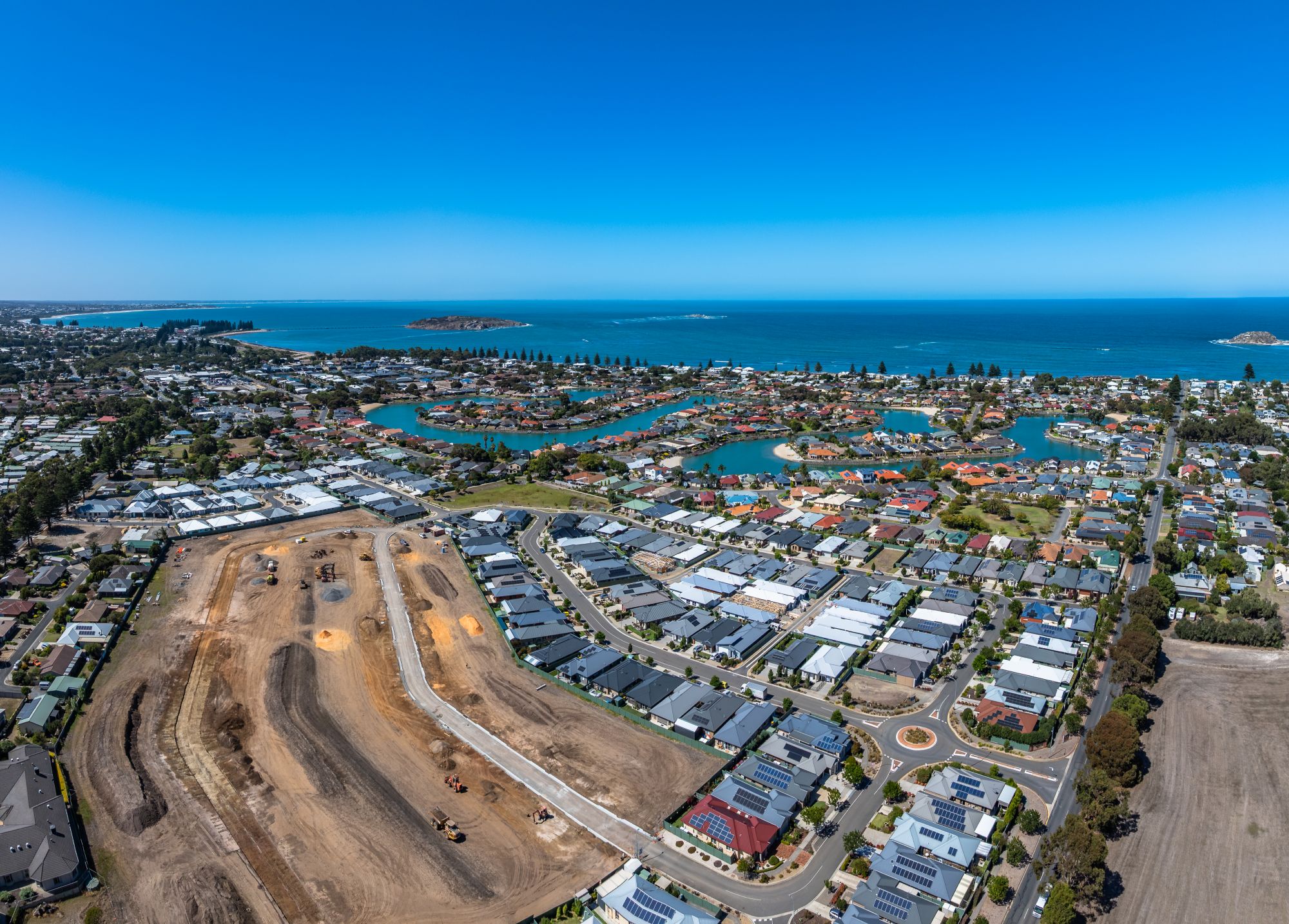 Oakford Estate - Encounter Bay Aerial
