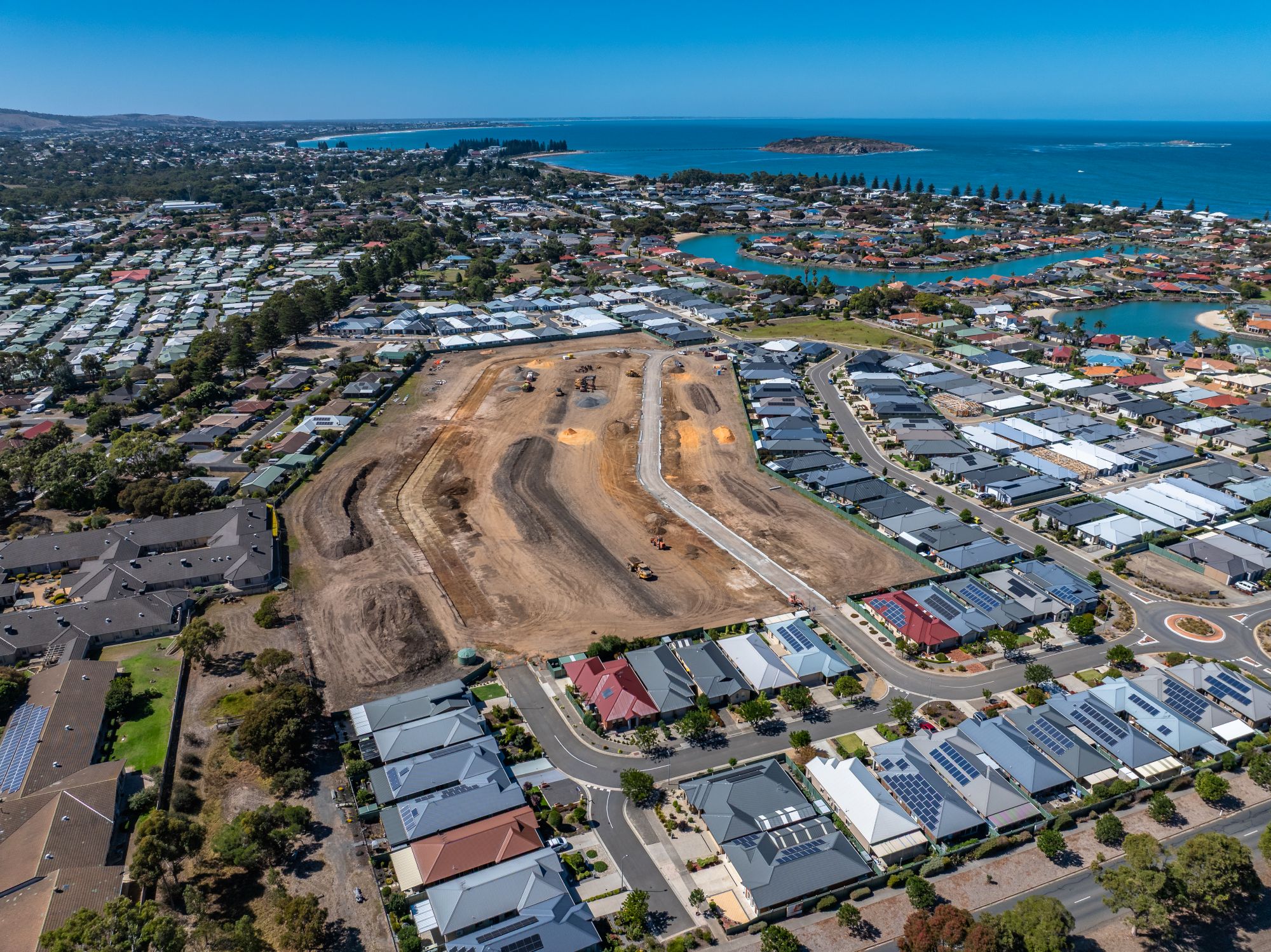 Oakford Estate - Encounter Bay Aerial