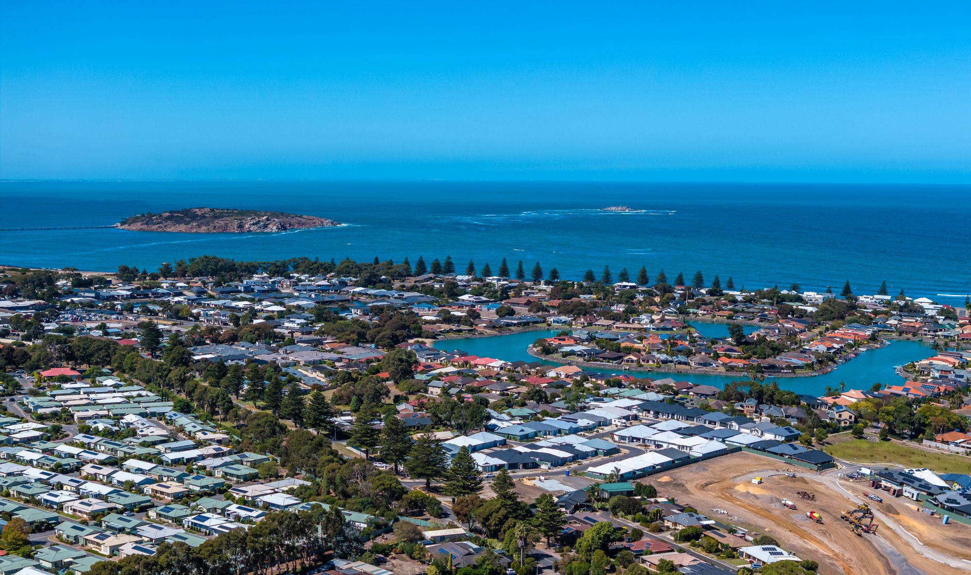 Oakford Estate - Encounter Bay Aerial