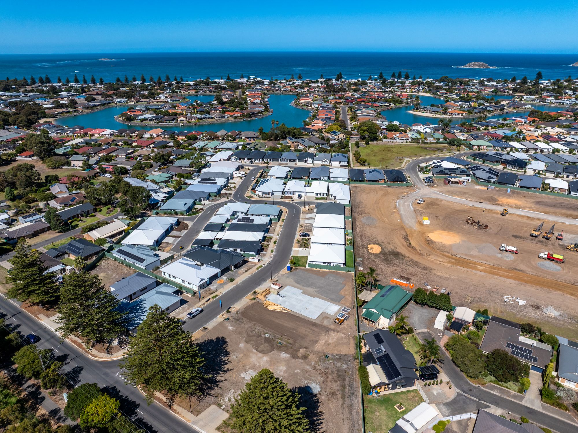 Oakford Estate - Encounter Bay Aerial