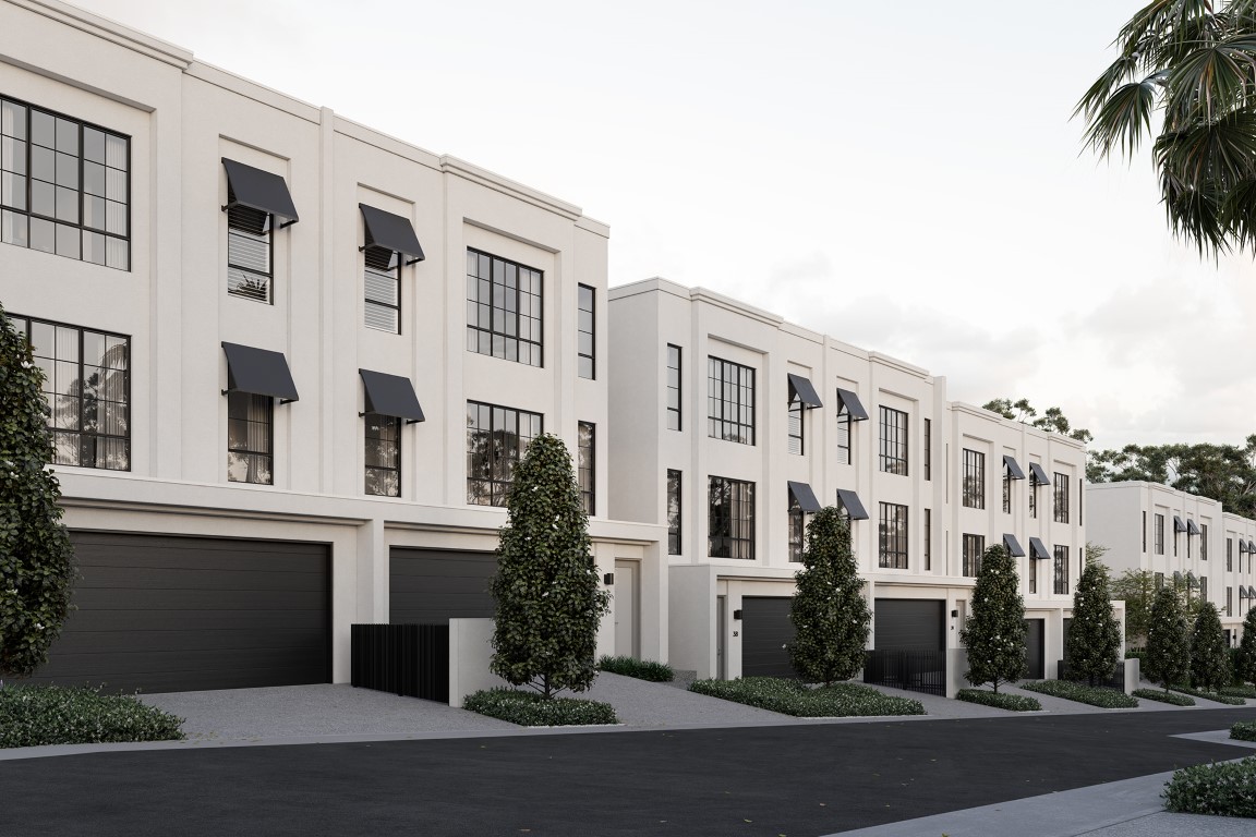 Oakmont Terraces - Brookwater Render
