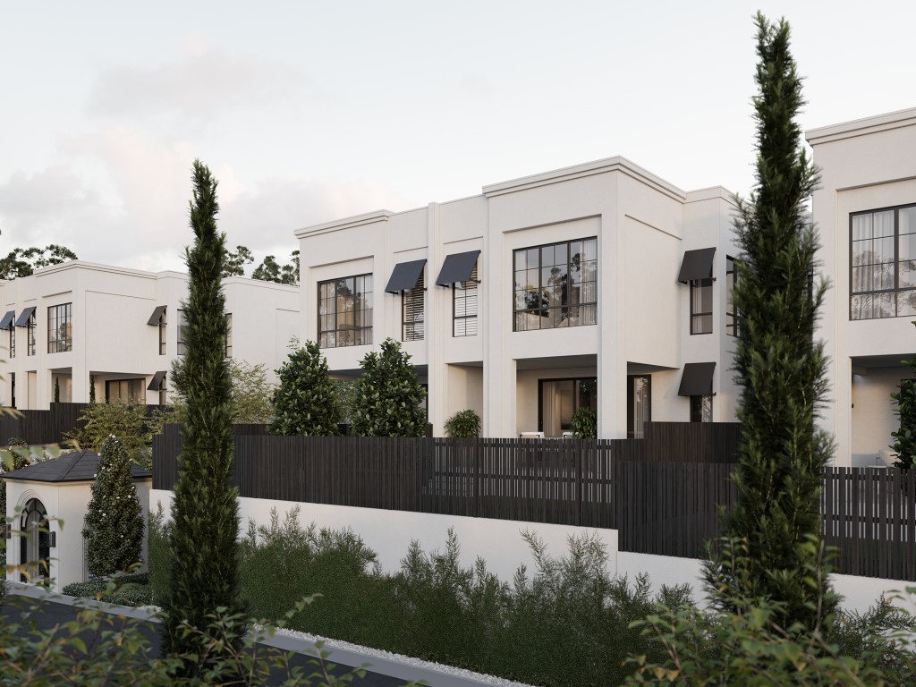 Oakmont Terraces - Brookwater Render