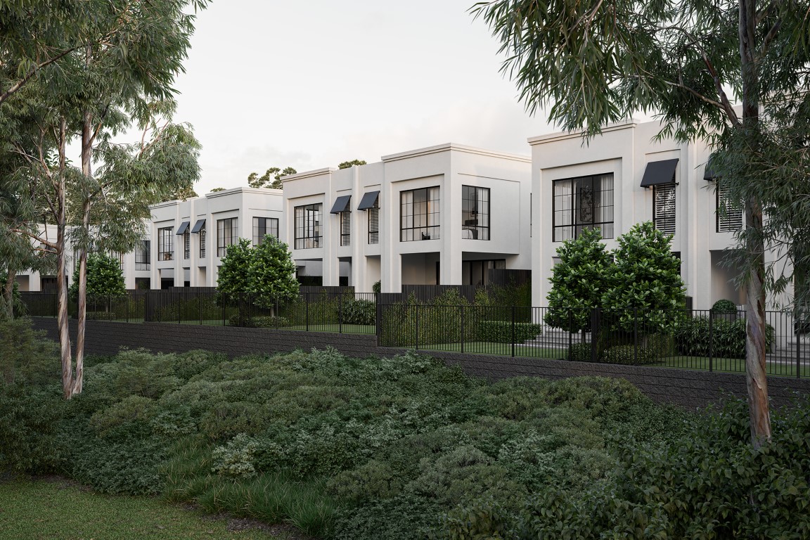 Oakmont Terraces - Brookwater Render