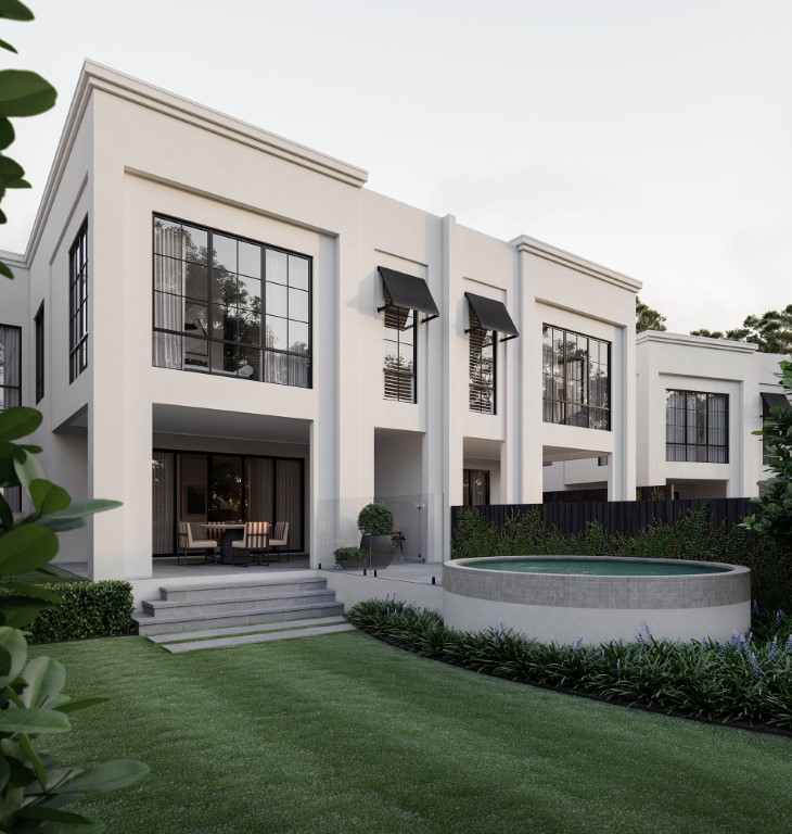 Oakmont Terraces - Brookwater Render