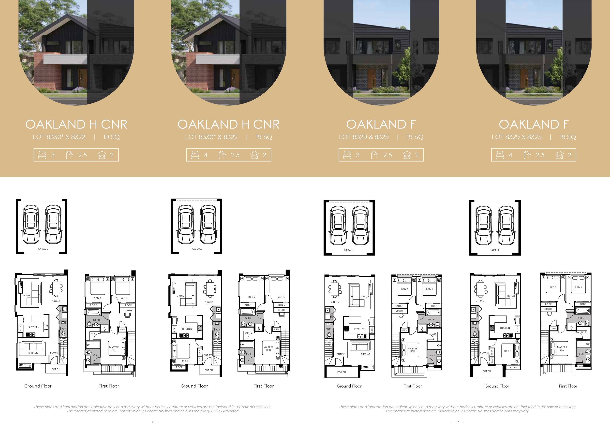 Oakridge Townhomes at Harpley - Werribee Floorplan
