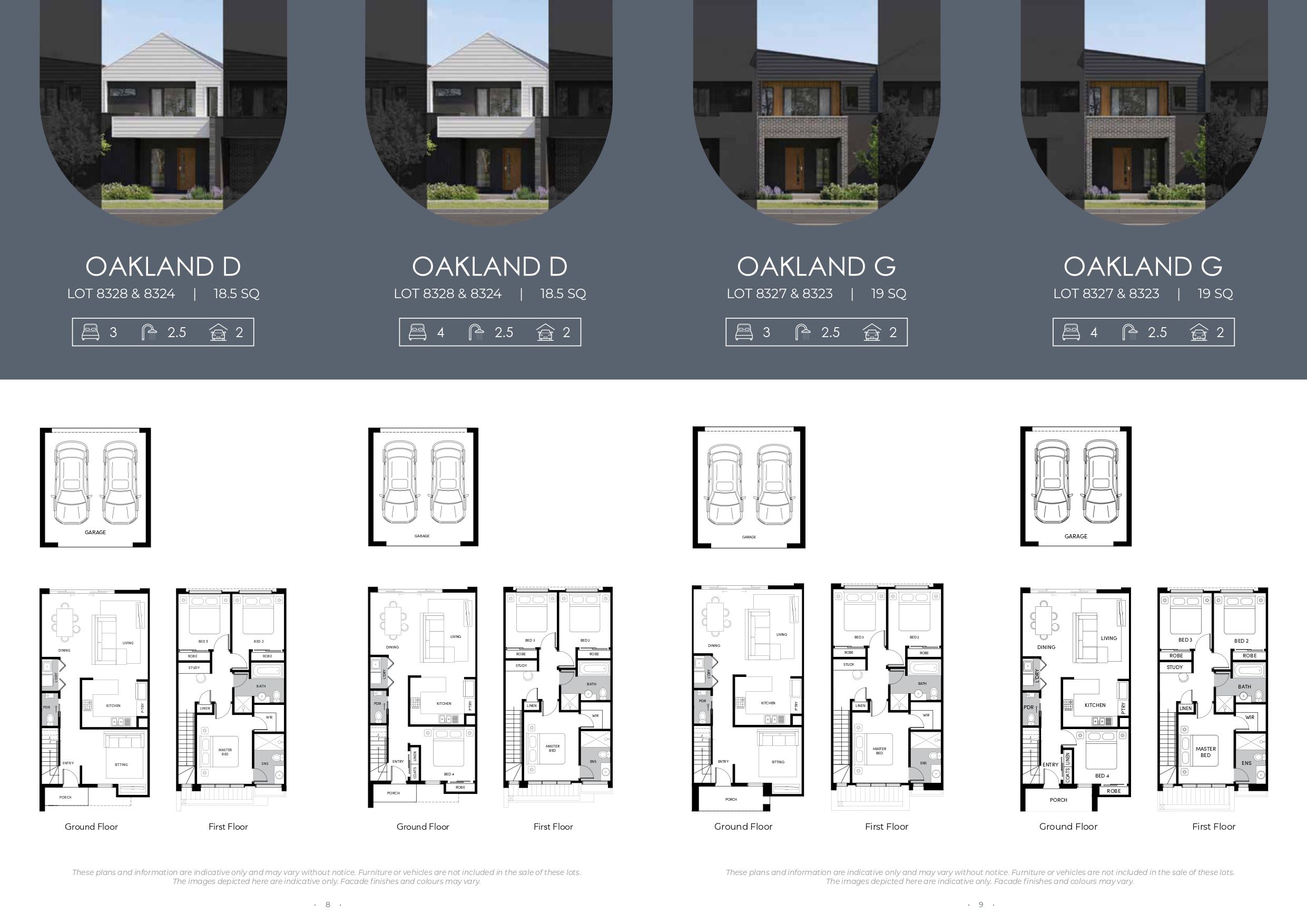 Oakridge Townhomes at Harpley - Werribee Floorplan