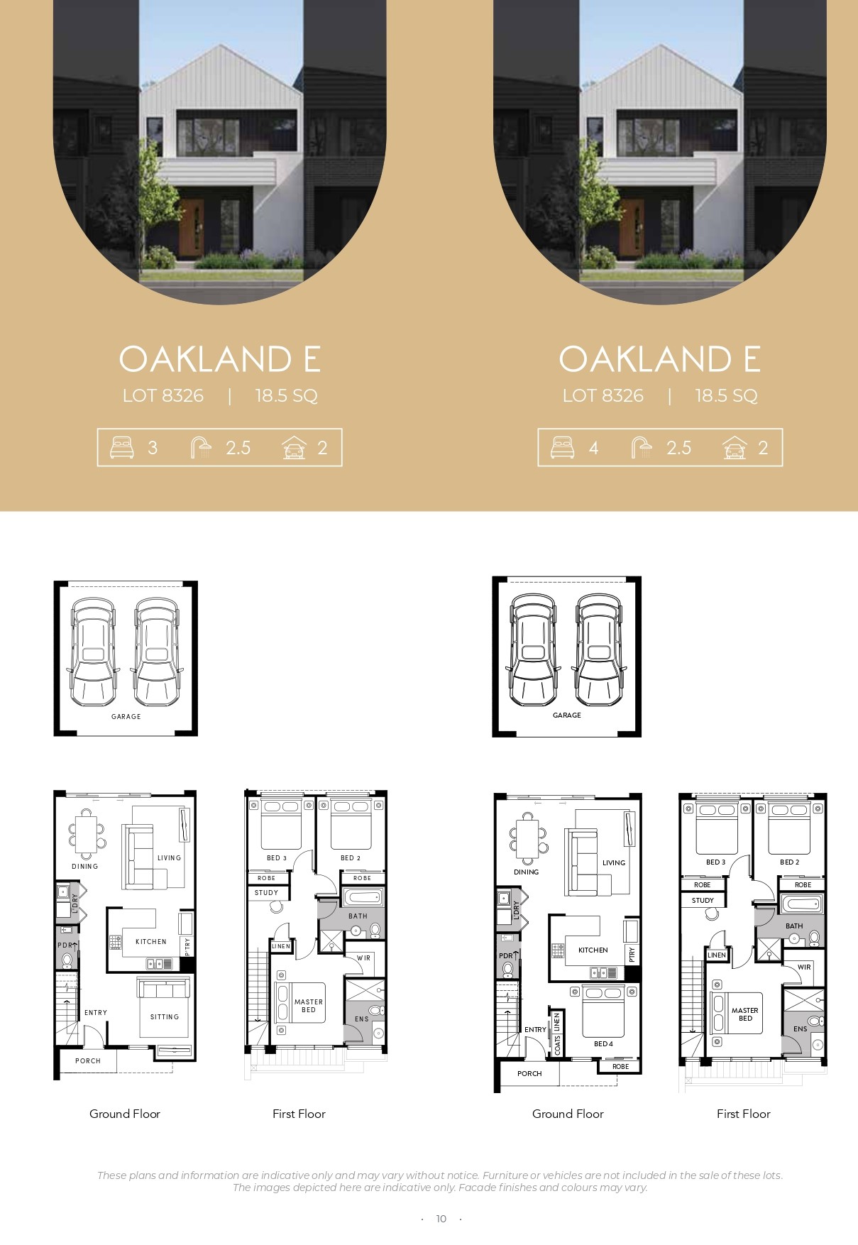 Oakridge Townhomes at Harpley - Werribee Floorplan