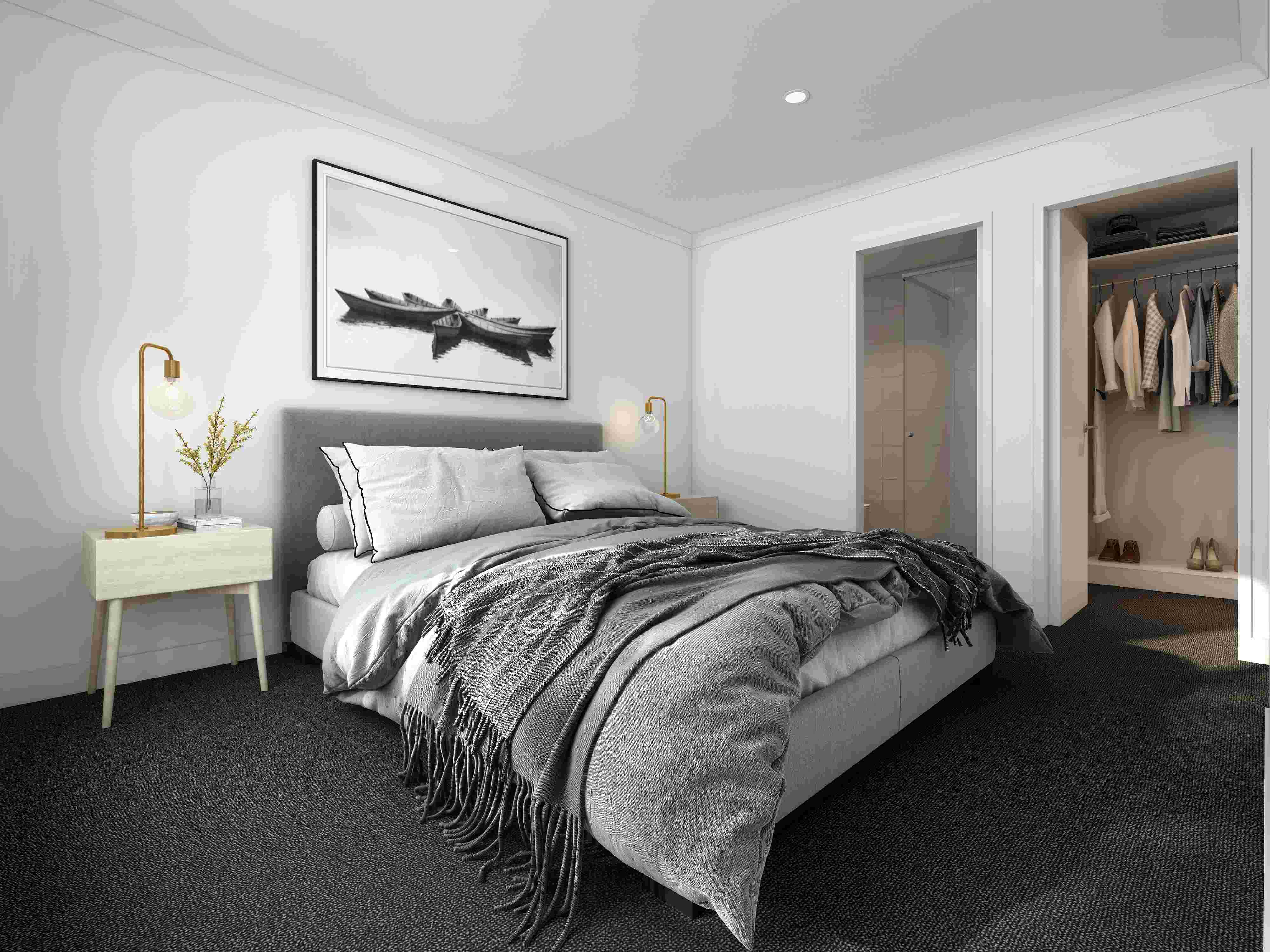 Oakside Place Townhomes - Berwick Bedroom