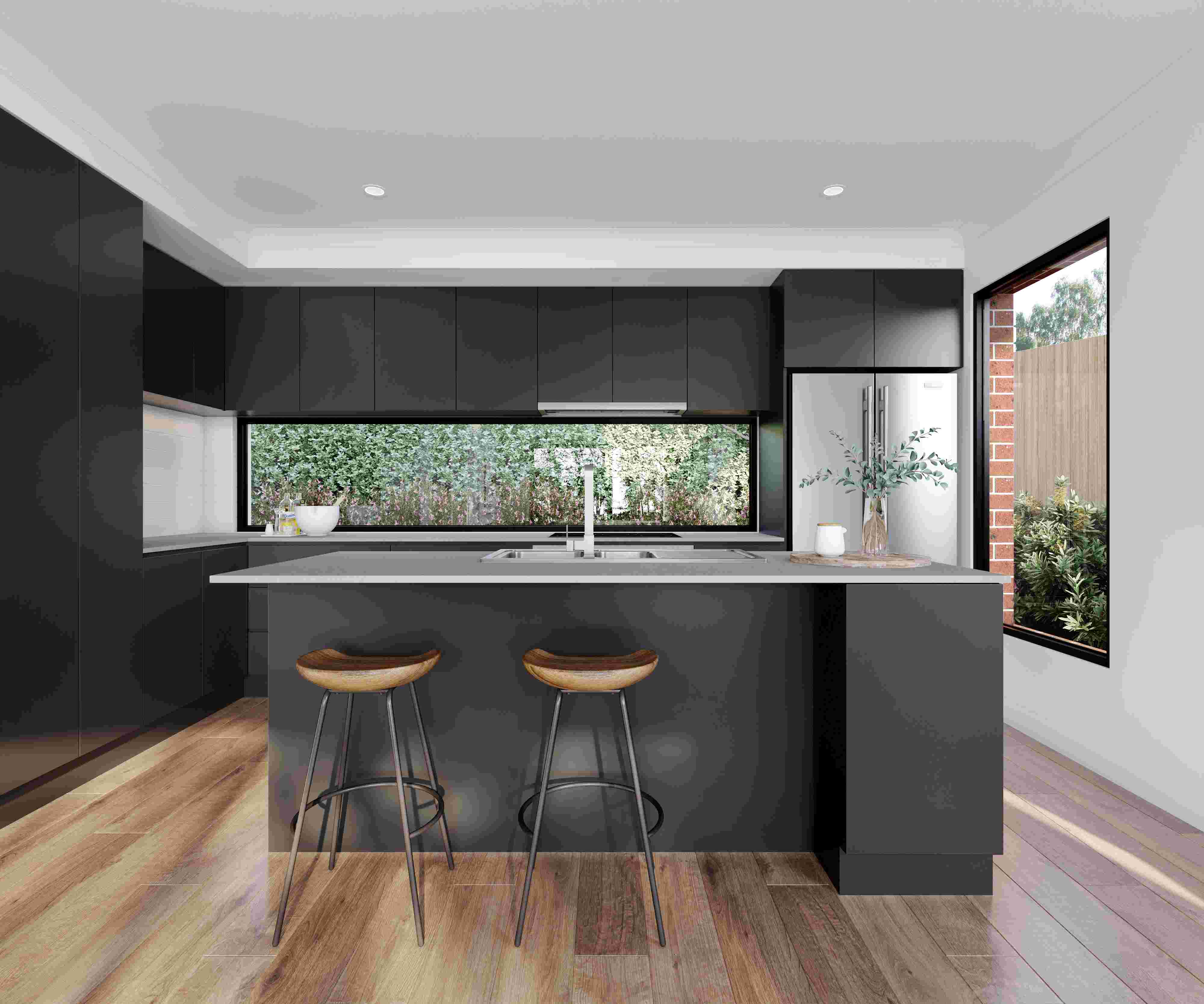 Oakside Place Townhomes - Berwick Kitchen