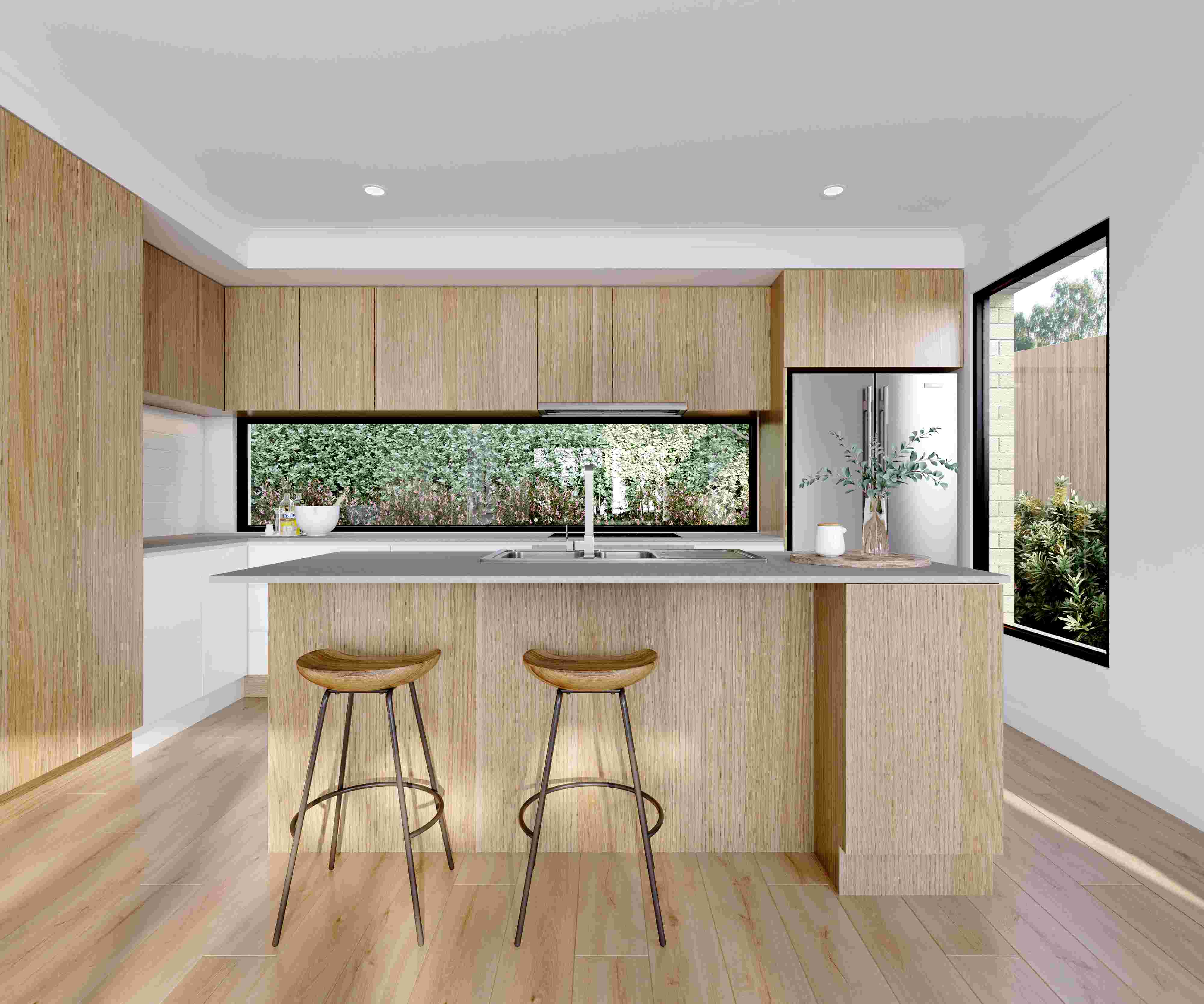 Oakside Place Townhomes - Berwick Kitchen