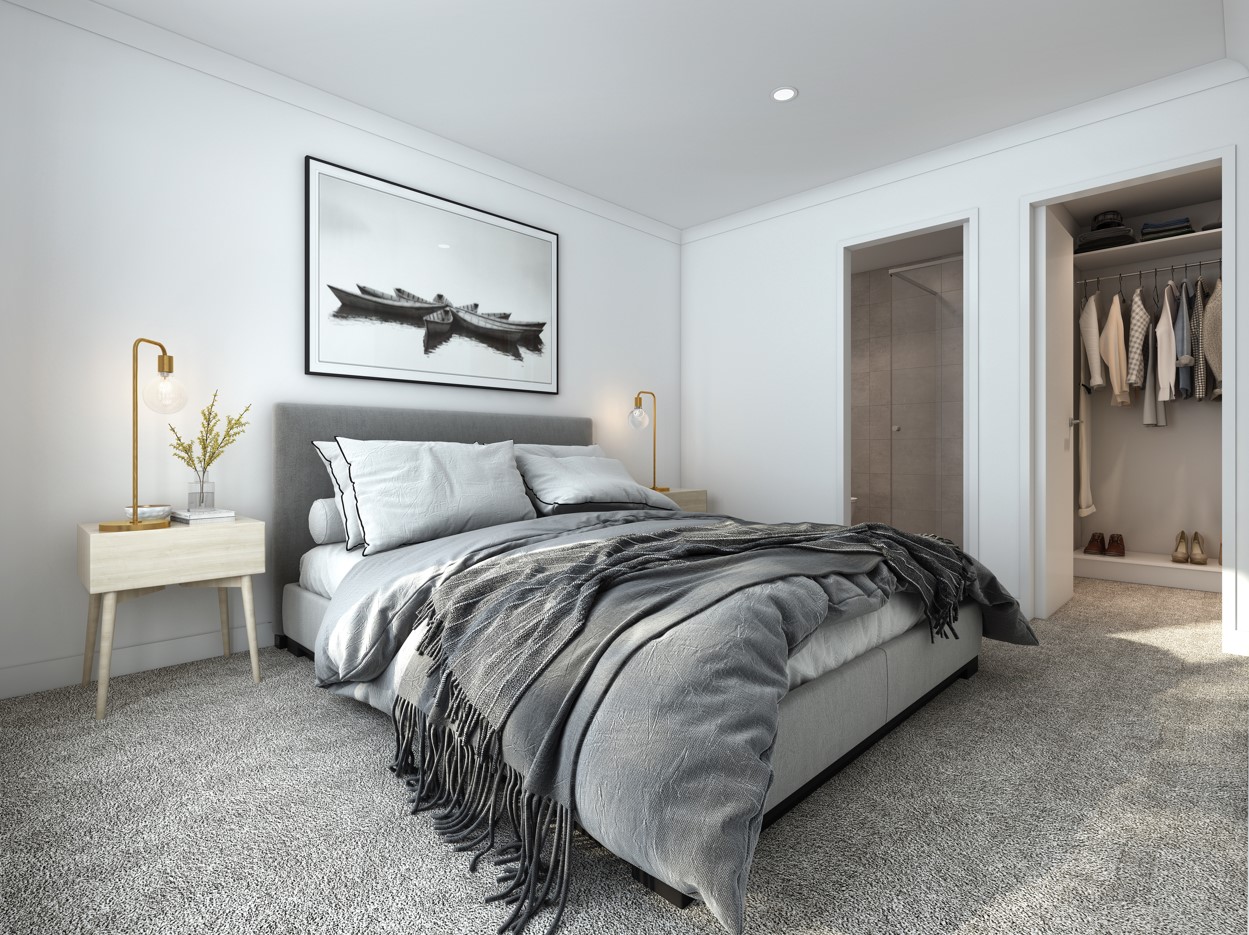 Oakside Place Townhomes - Berwick Bedroom