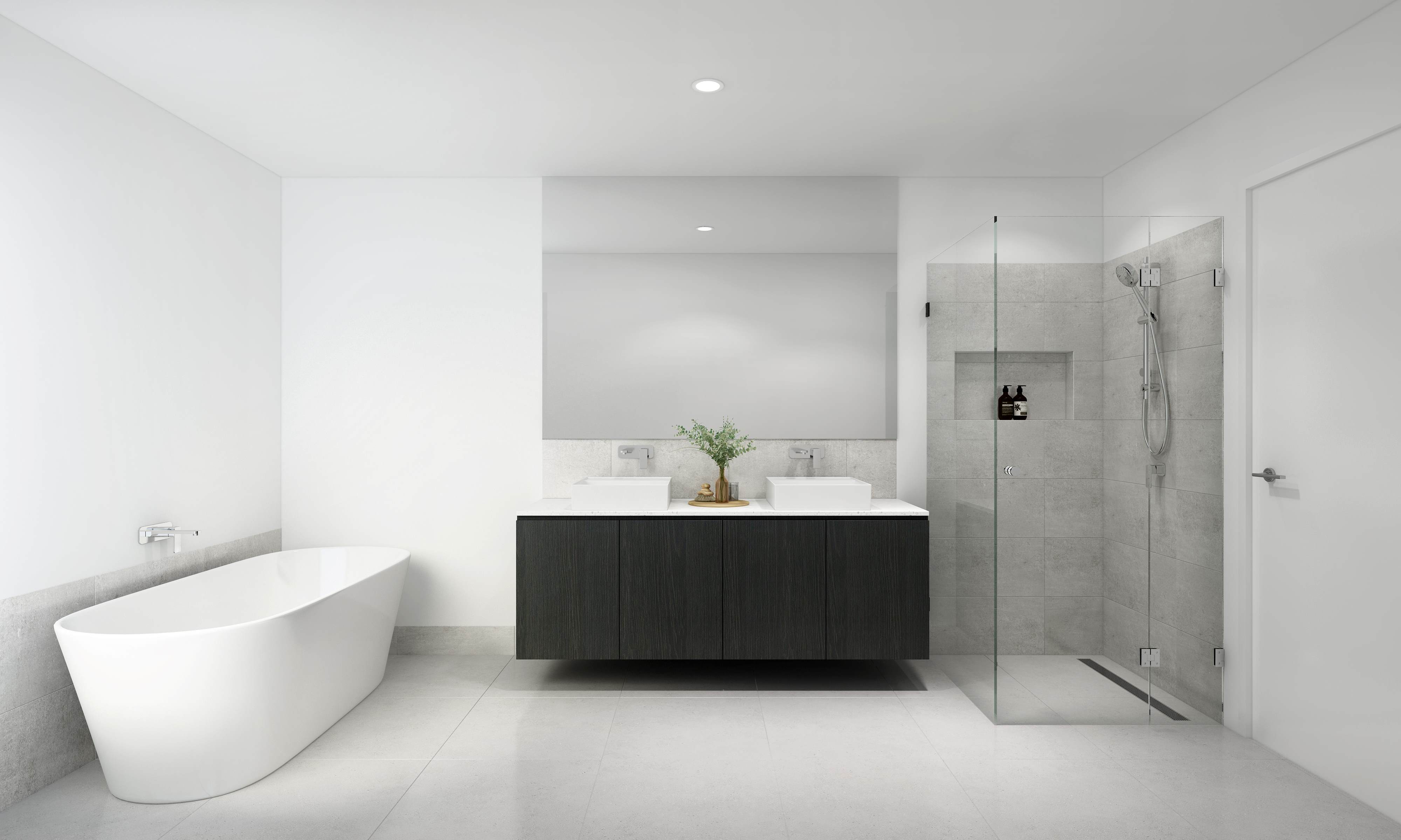 Oakside Place Townhomes - Berwick Bathroom