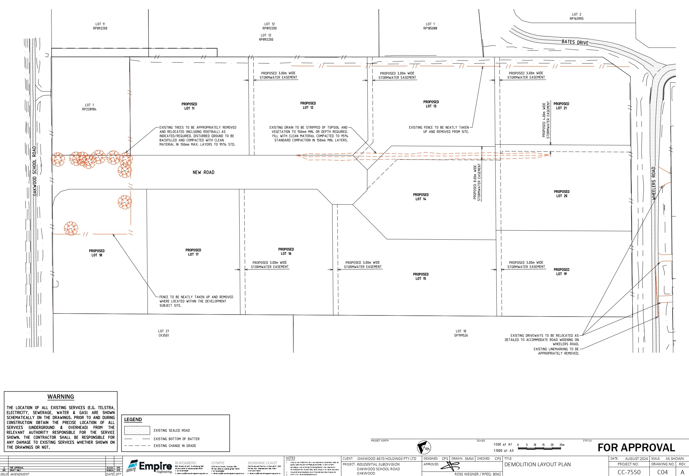 Oakwood School Road - Oakwood  Masterplan