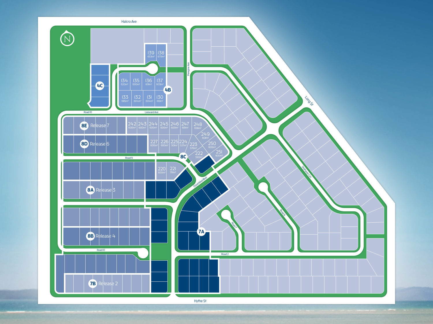 Ocean Blue Estate - Pialba Master Plan