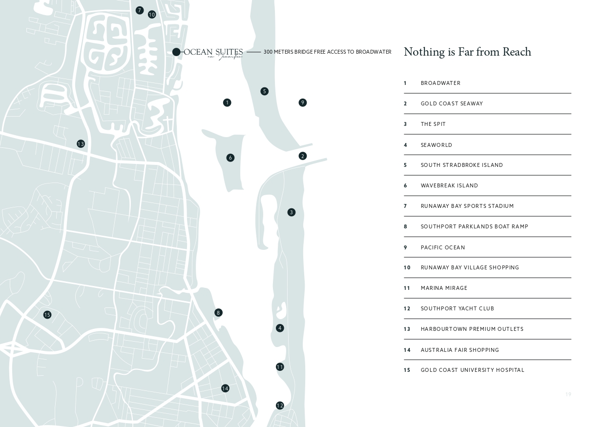 Ocean Suites on Jennifer Estate - Runaway Bay Location Map
