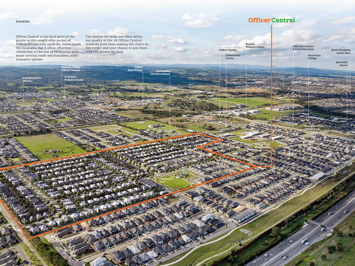 Officer Central Estate - Offic Aerial