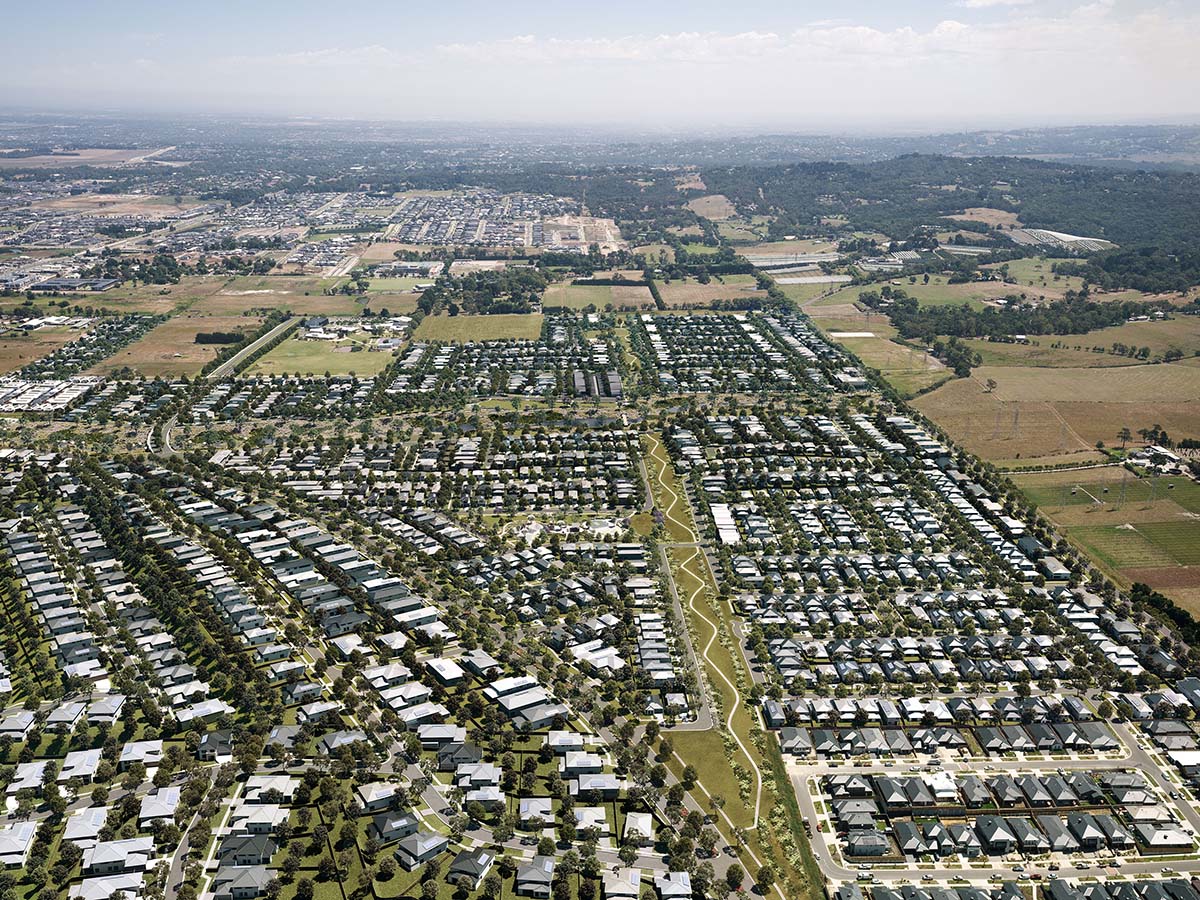 Officer Fields Estate - Offic Aerial