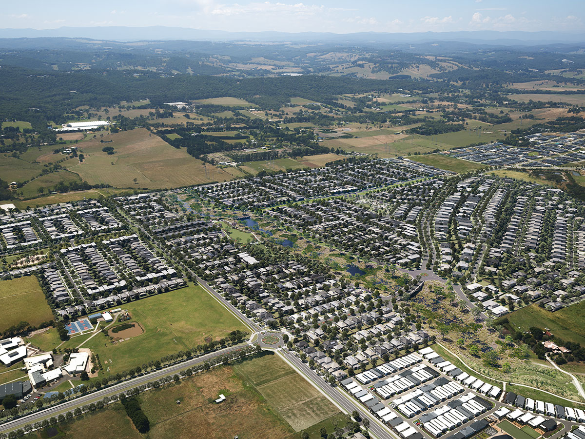 Officer Fields Estate - Offic Aerial