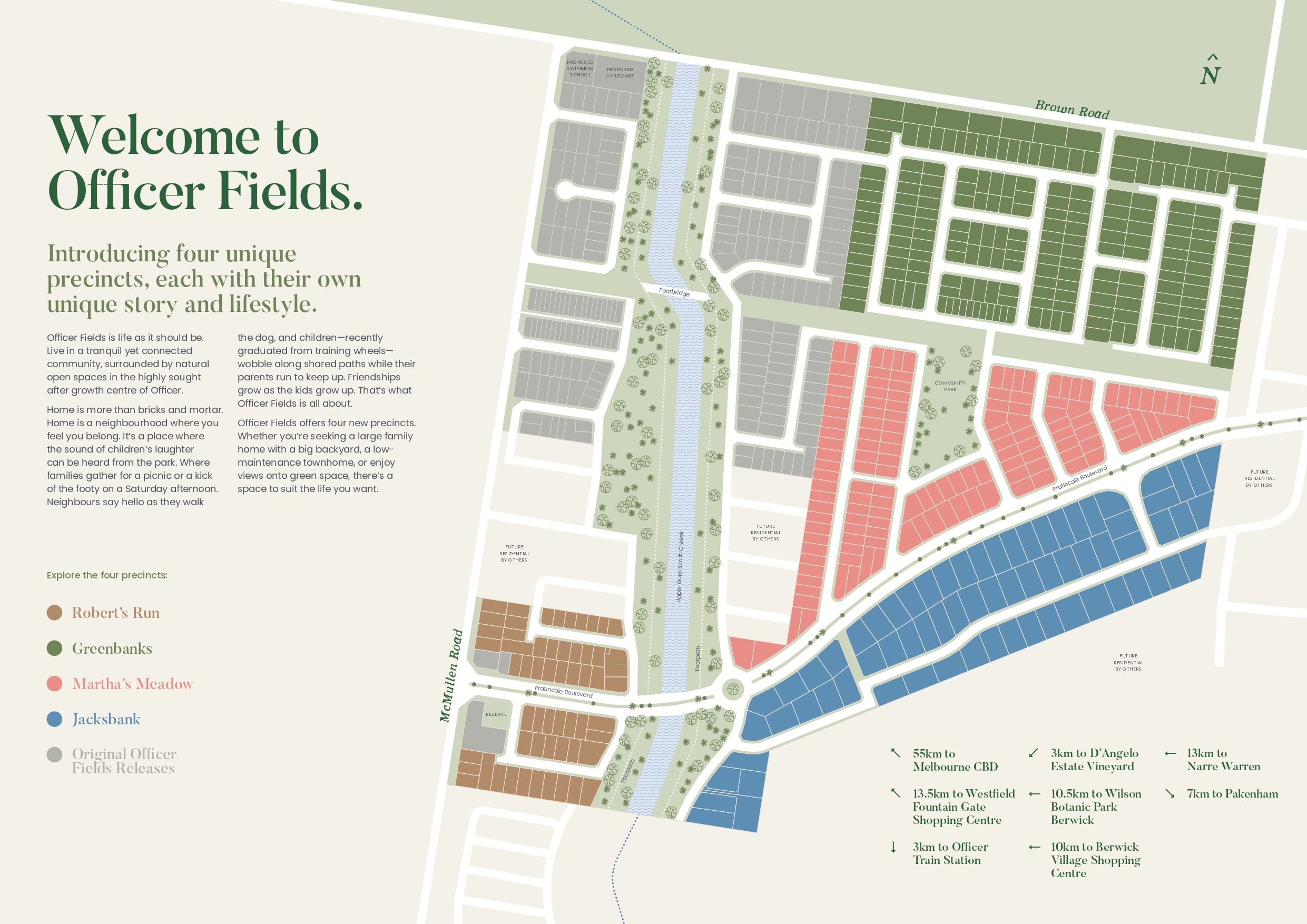 Officer Fields Estate - Offic Masterplan