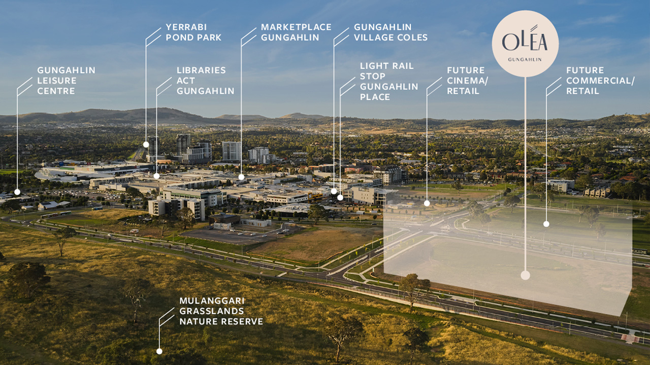 Ol--a Estate - Gungahlin  Aerial