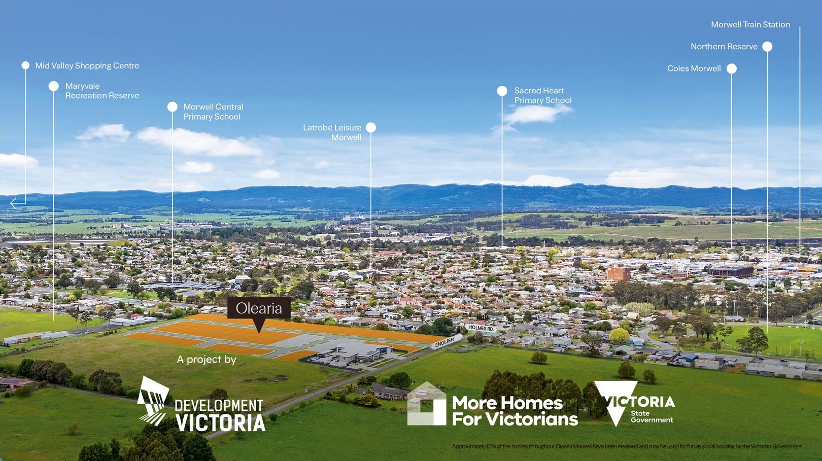 Olearia - Morwell Aerial