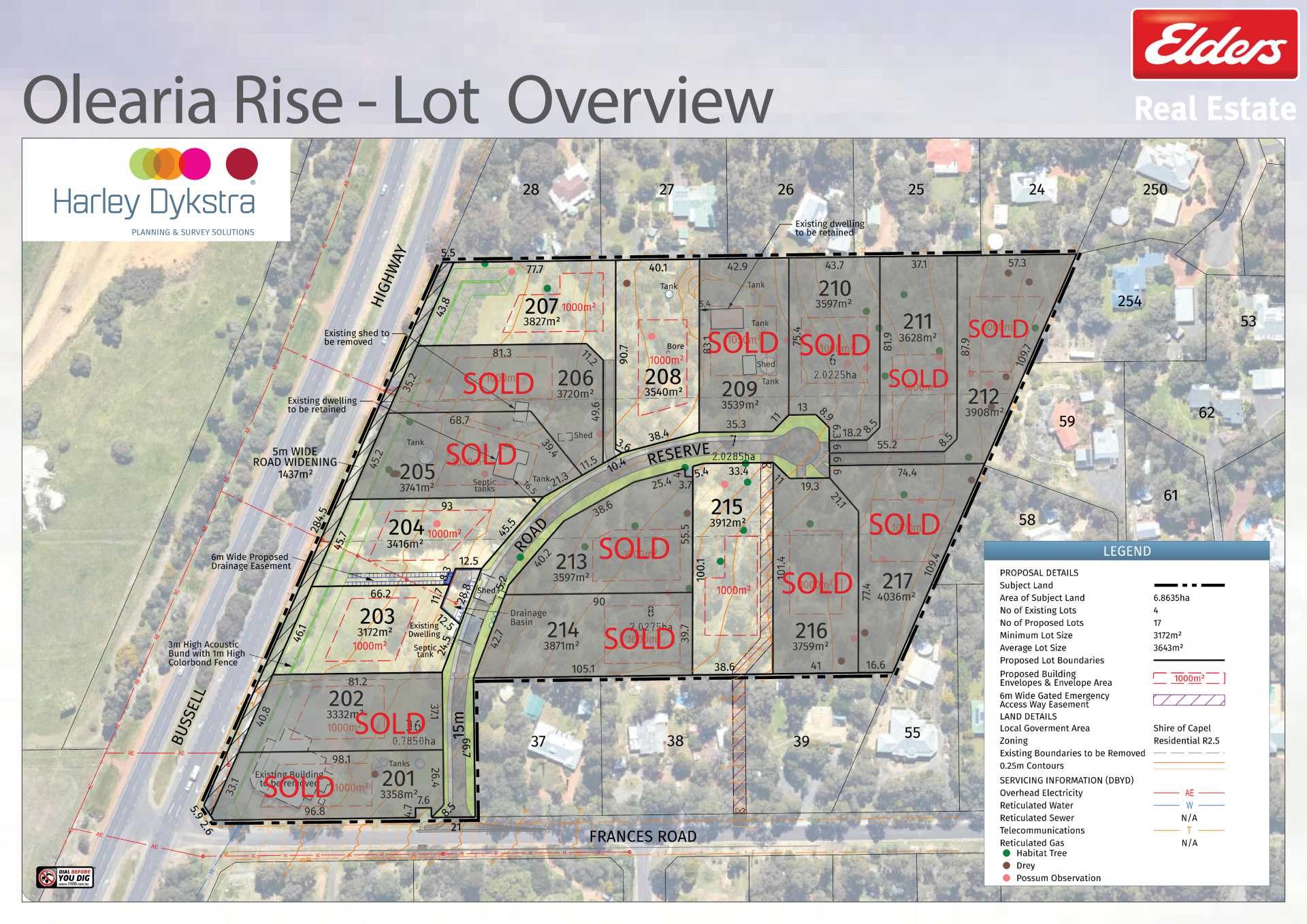 Olearia Rise Estate - Gelorup Masterplan