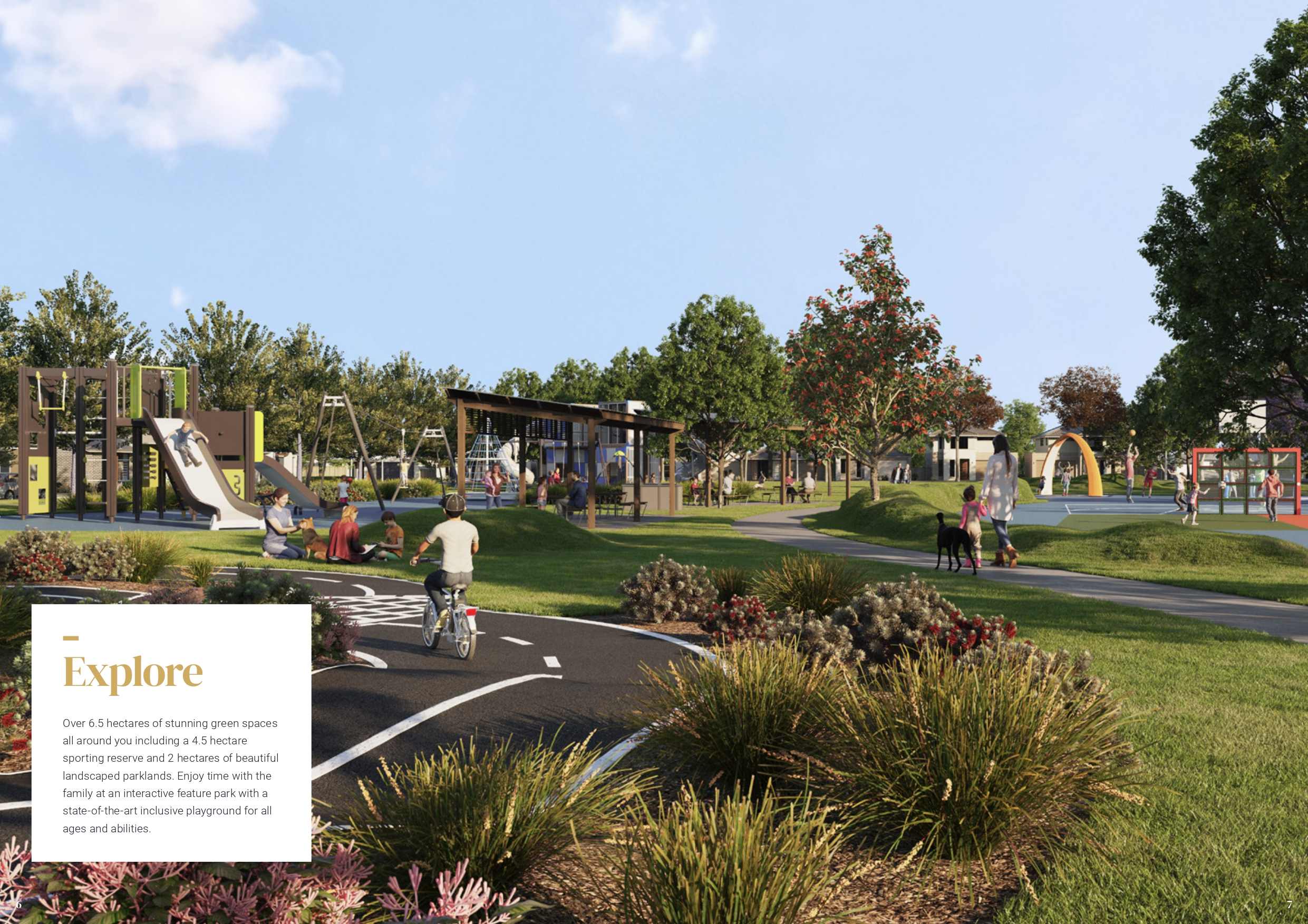 Olivia Estate - Truganina Render