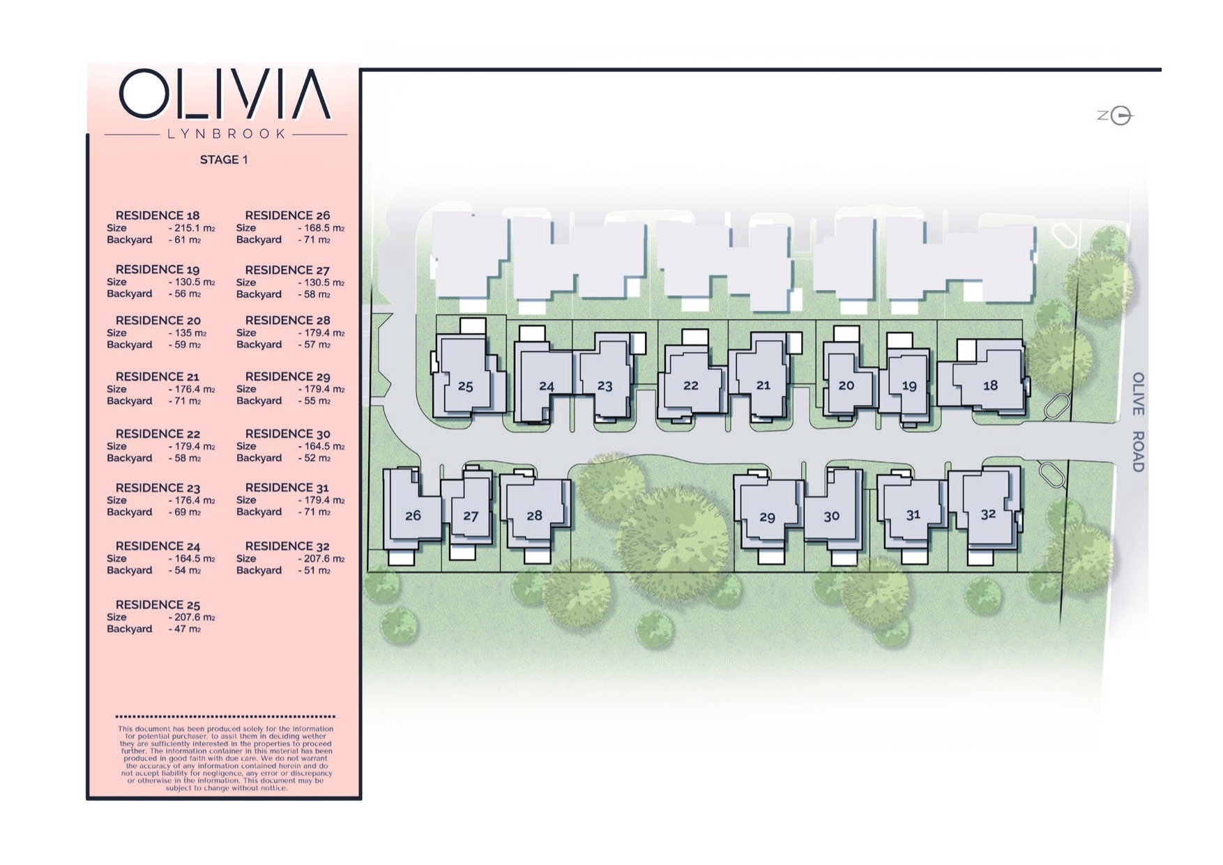 Olivia Townhomes - Lynbrook Masterplan