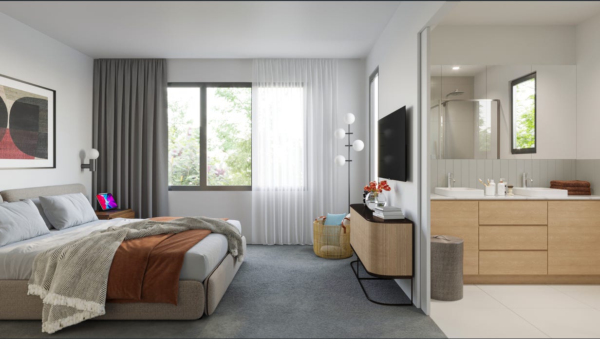 Olivia Townhomes - Lynbrook Bedroom