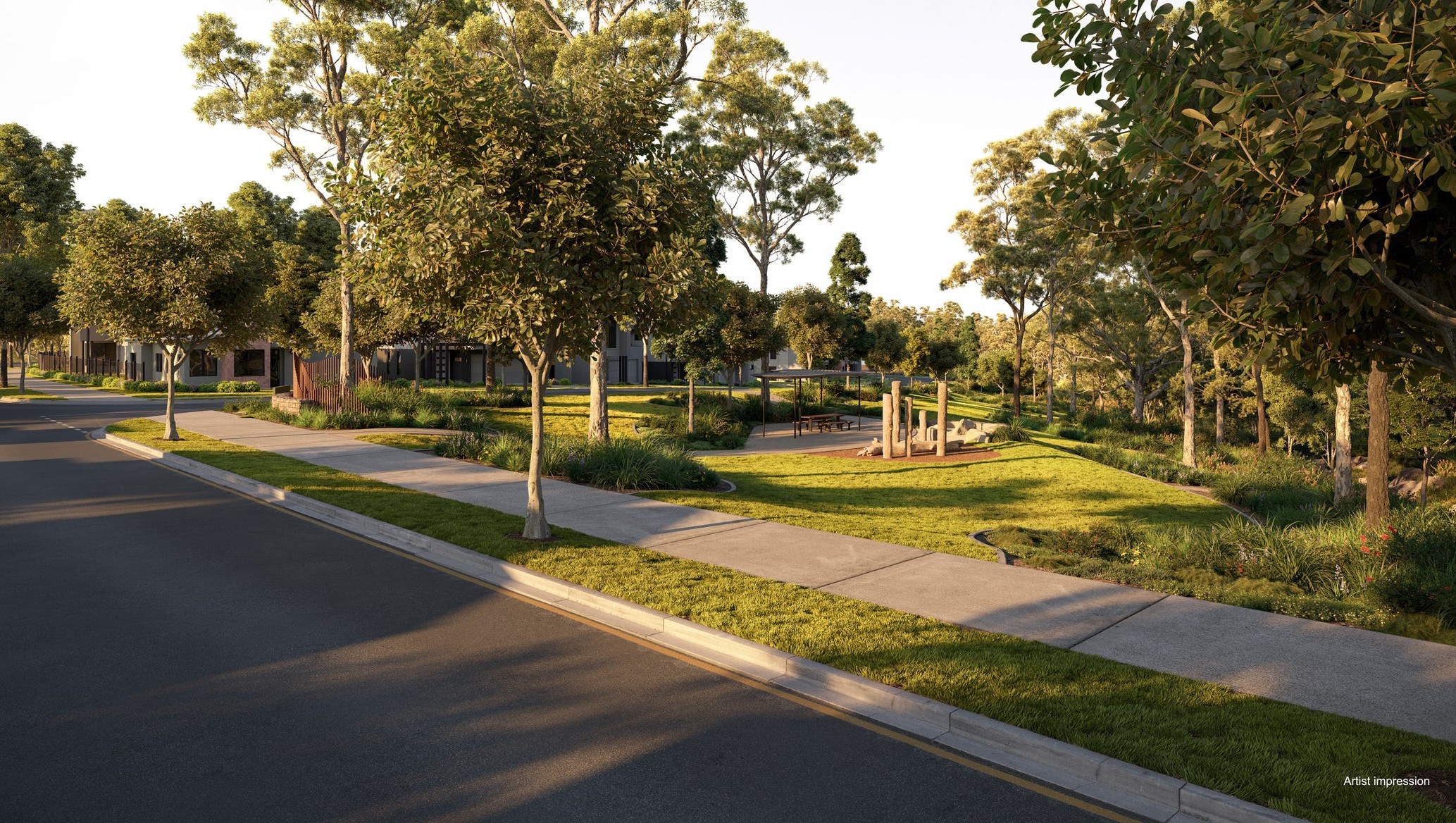 Round Mountain Estate - New Beith Render