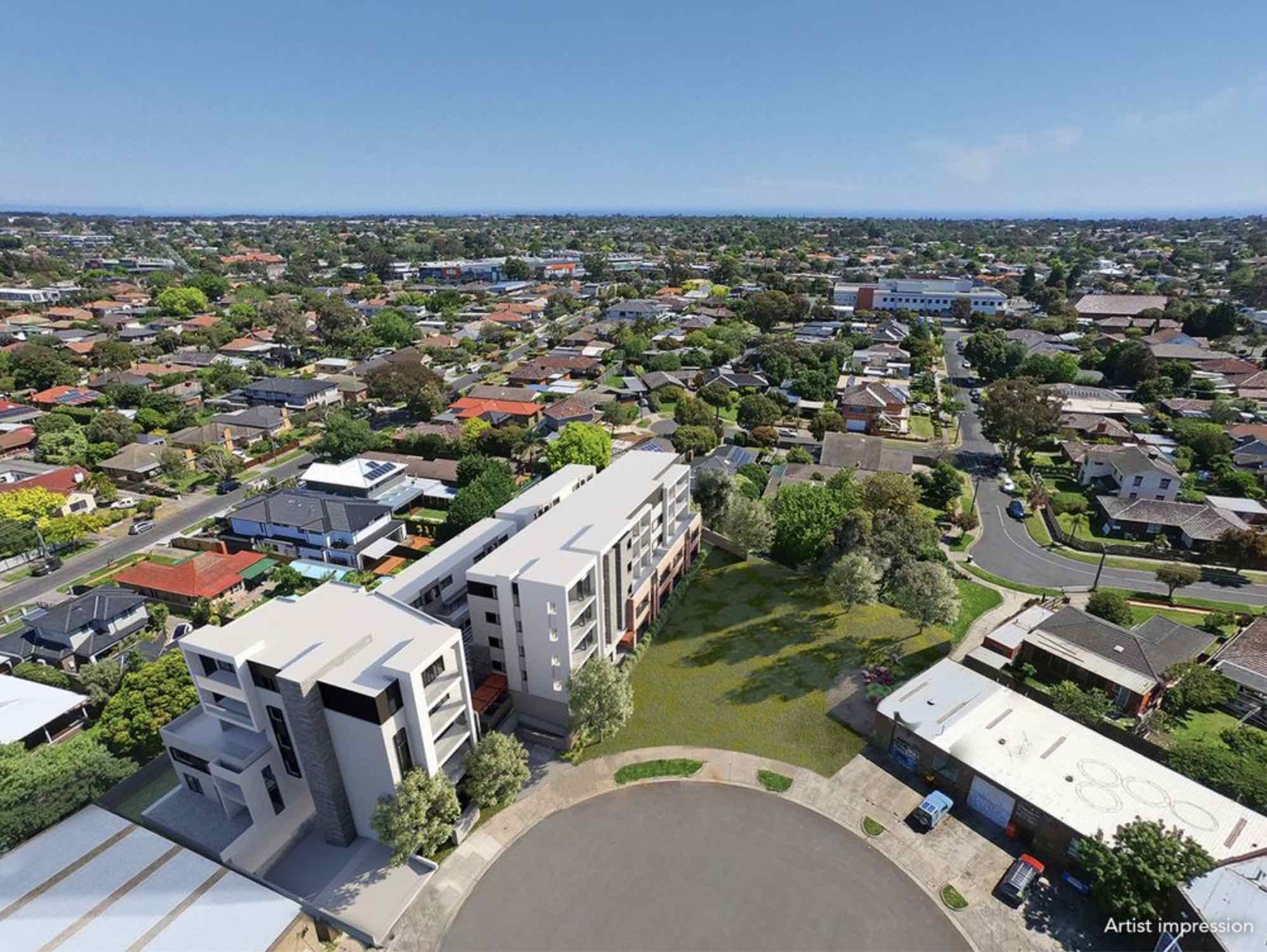 Omnia Estate - Moorabbin Aerial