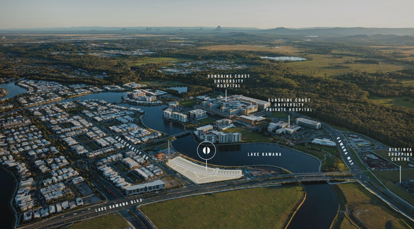 One Prosperity Estate - Birtinya Aerial