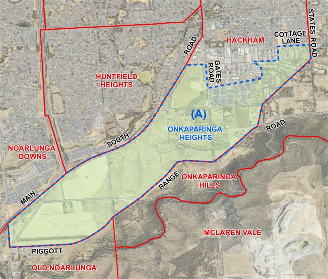 Onkaparinga Heights Estate - Onkaparinga Heights Aerial