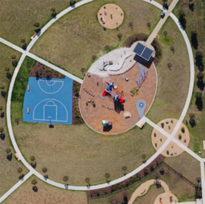 Ooranya Estate - Beveridge Aerial