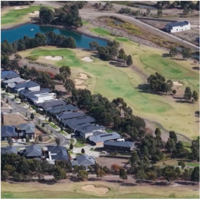 Ooranya Estate - Beveridge Aerial