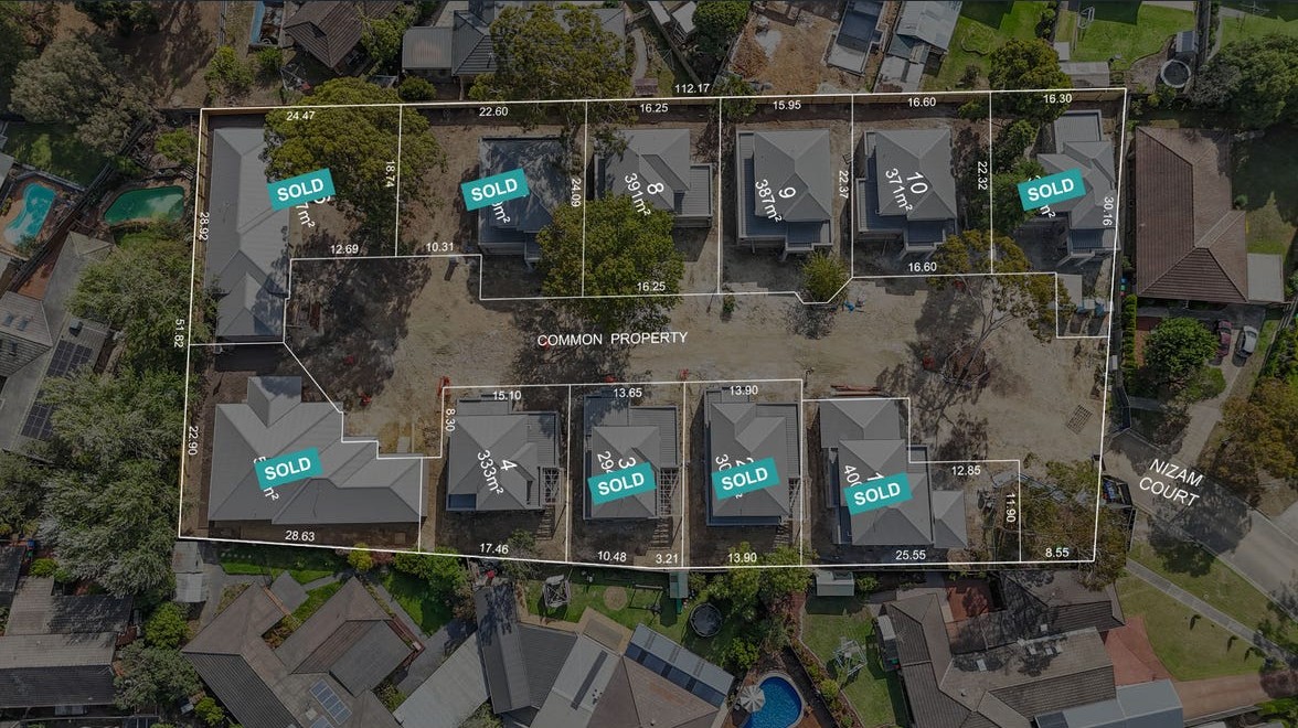 Opulence Townhomes - Wantirna Aerial