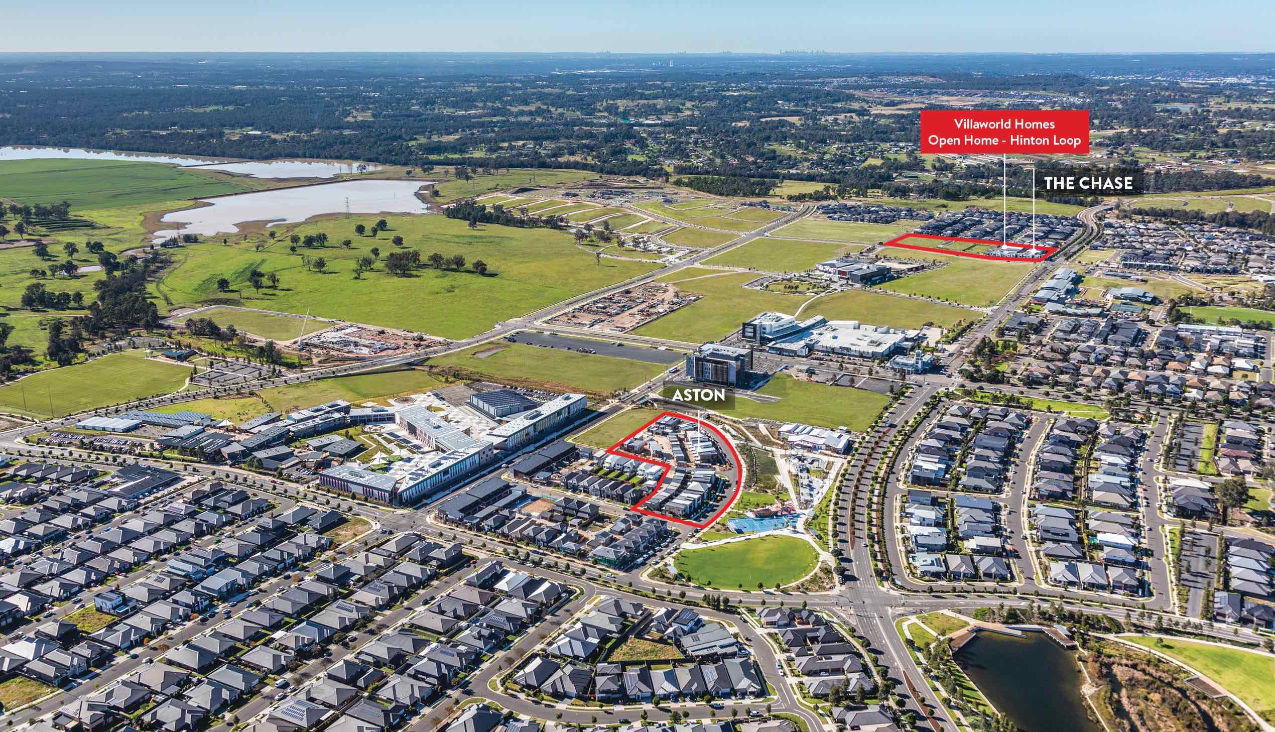 Oran Park Town Estate - Oran Park Aerial