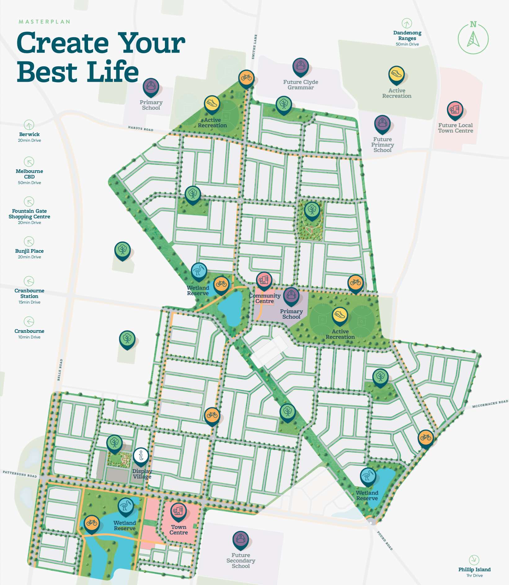 Orana Estate - Clyde North Masterplan