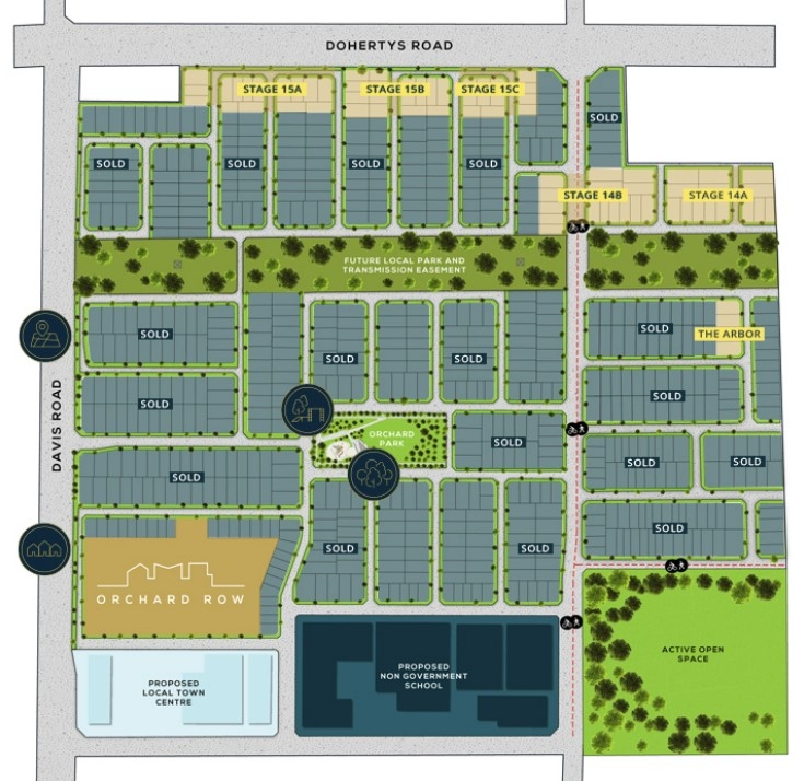Orchard Estate - Tarneit Masterplan 1 Masterplan